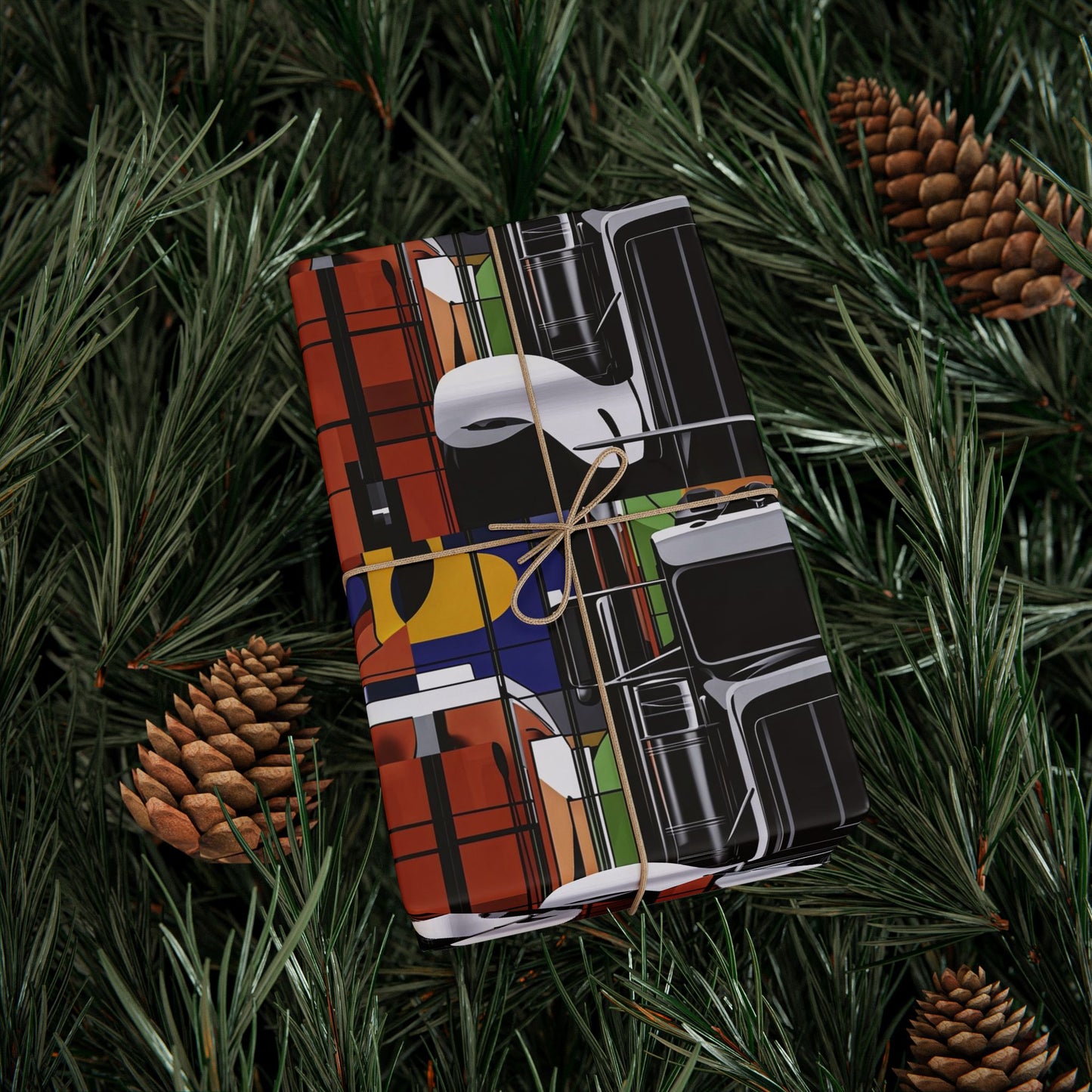 Big Truck gift - Wrapping Paper