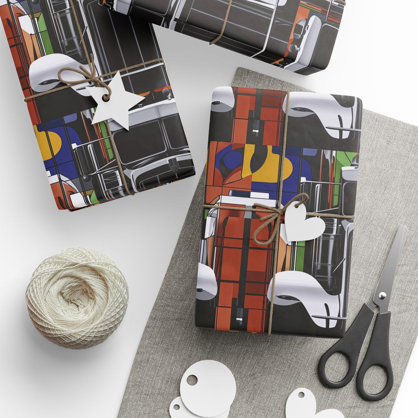 Big Truck gift - Wrapping Paper