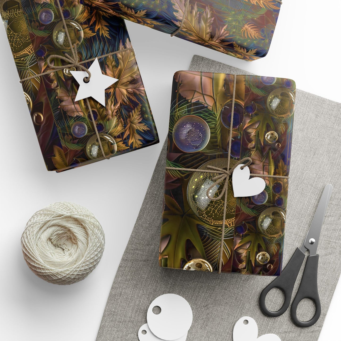 Spruce Holiday - Wrapping Paper - abstract