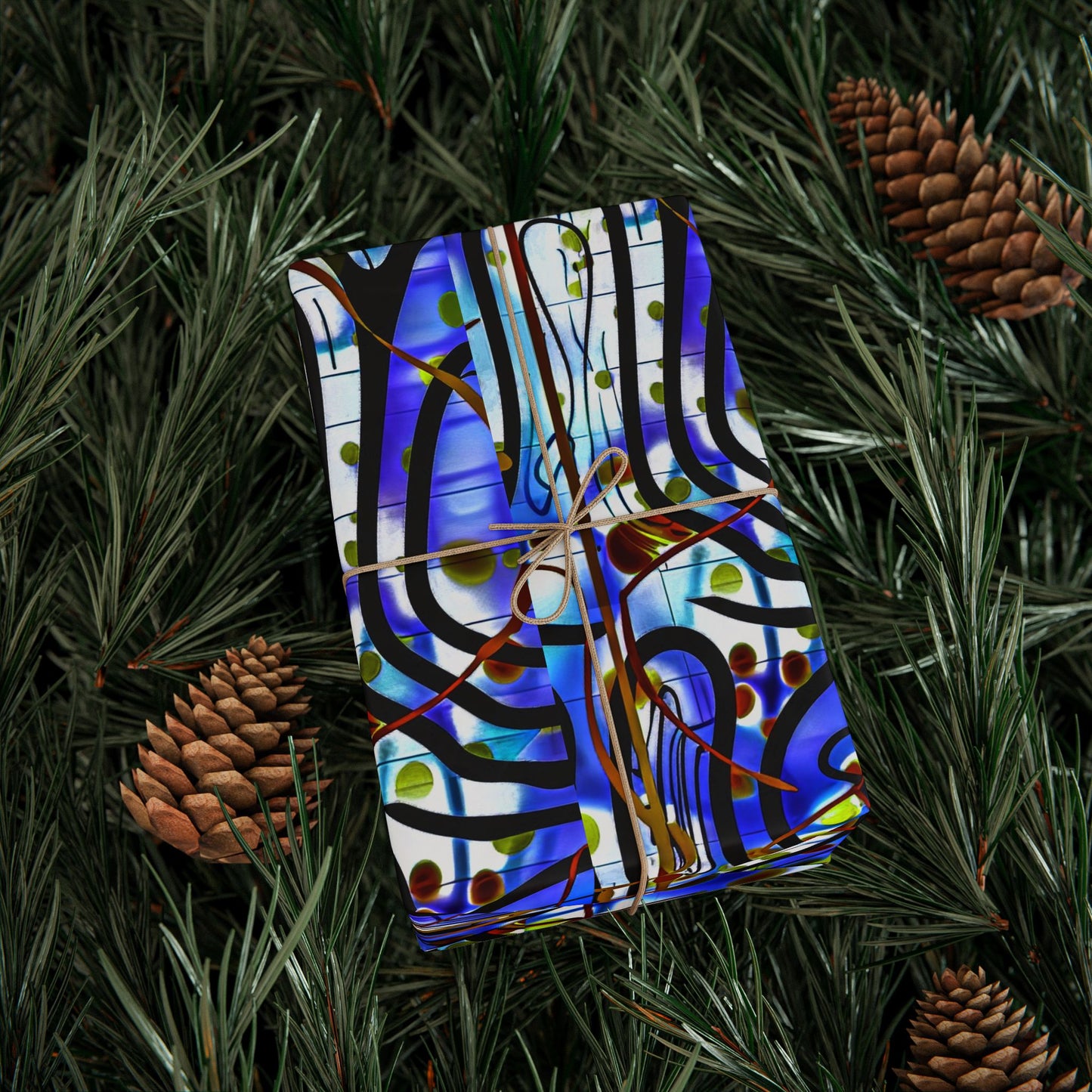 Atom Tracks - Wrapping Paper