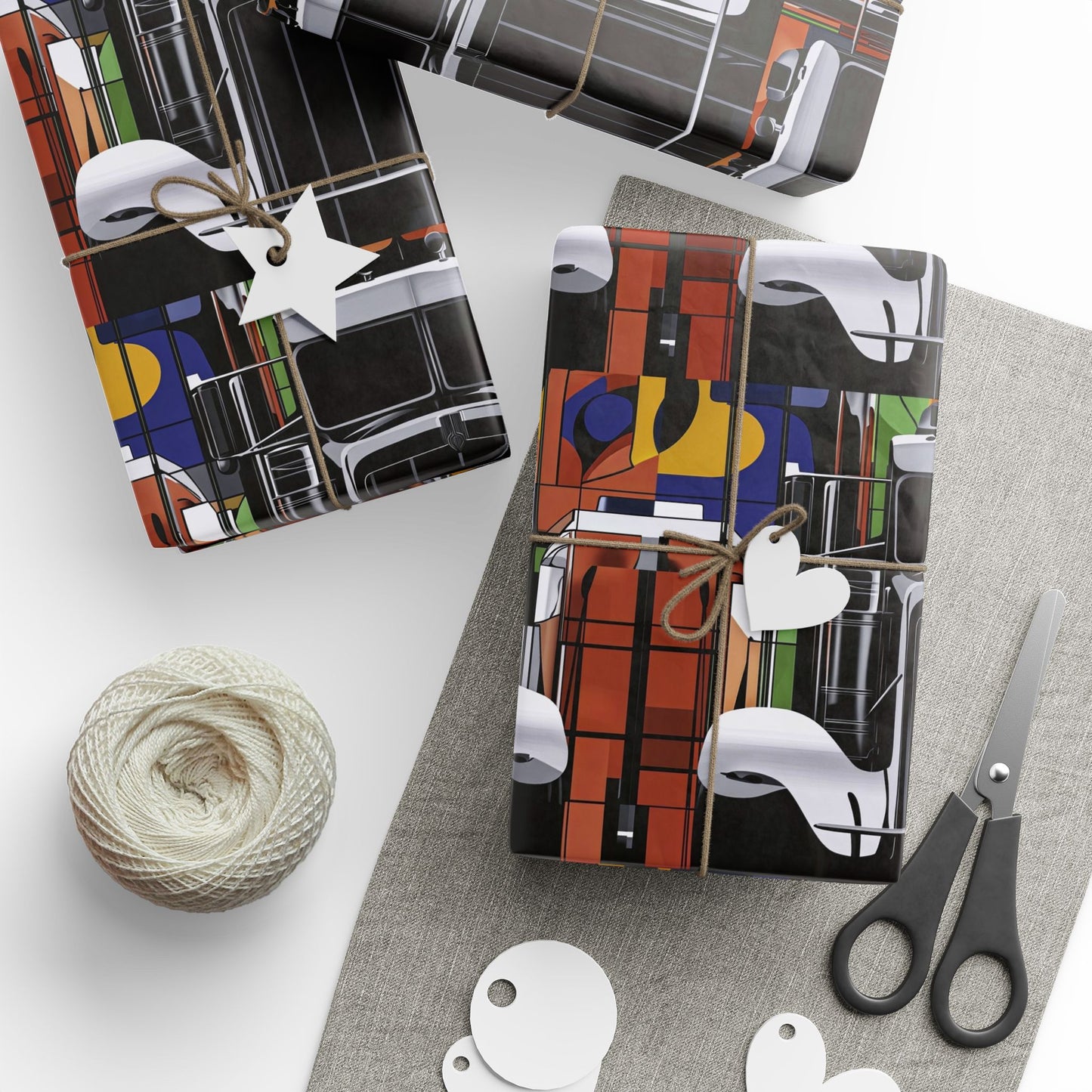 Big Truck gift - Wrapping Paper