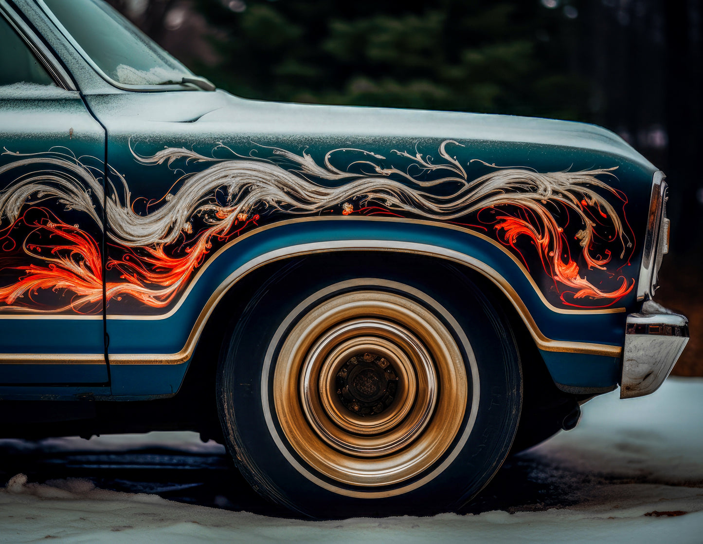 2025 Wall Calendar: Car Art