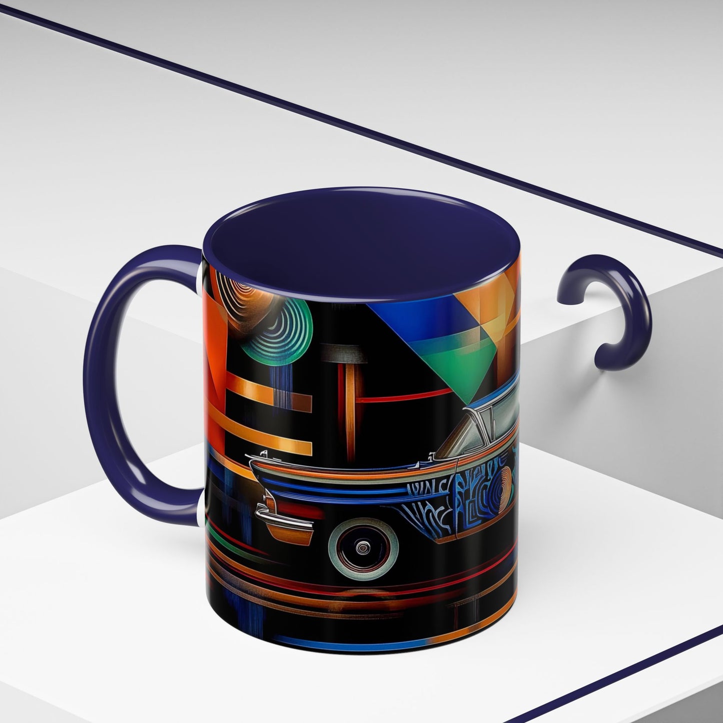 Classic Car Abstract - Coffee Mug