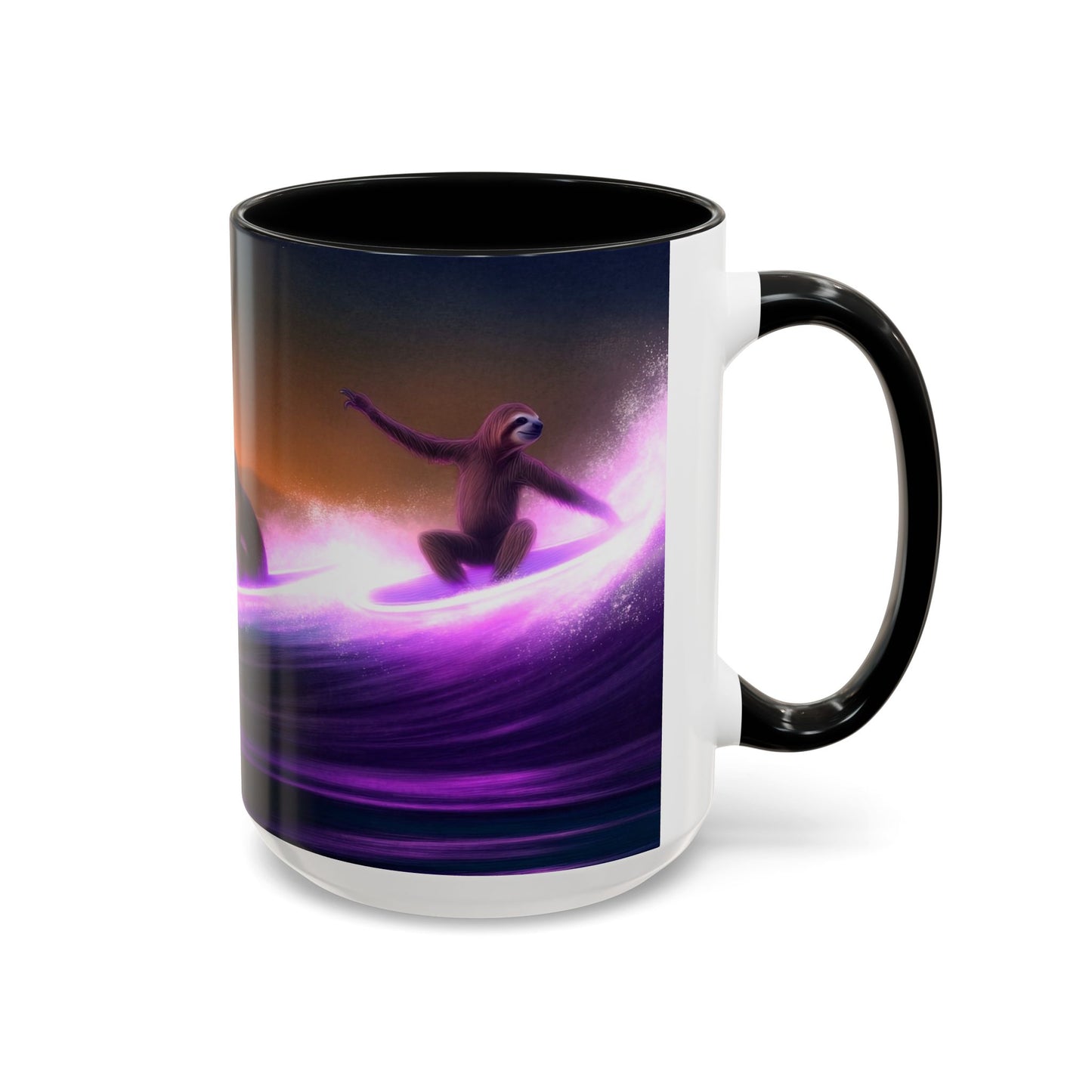 Surfing Sloths - Coffee Mug