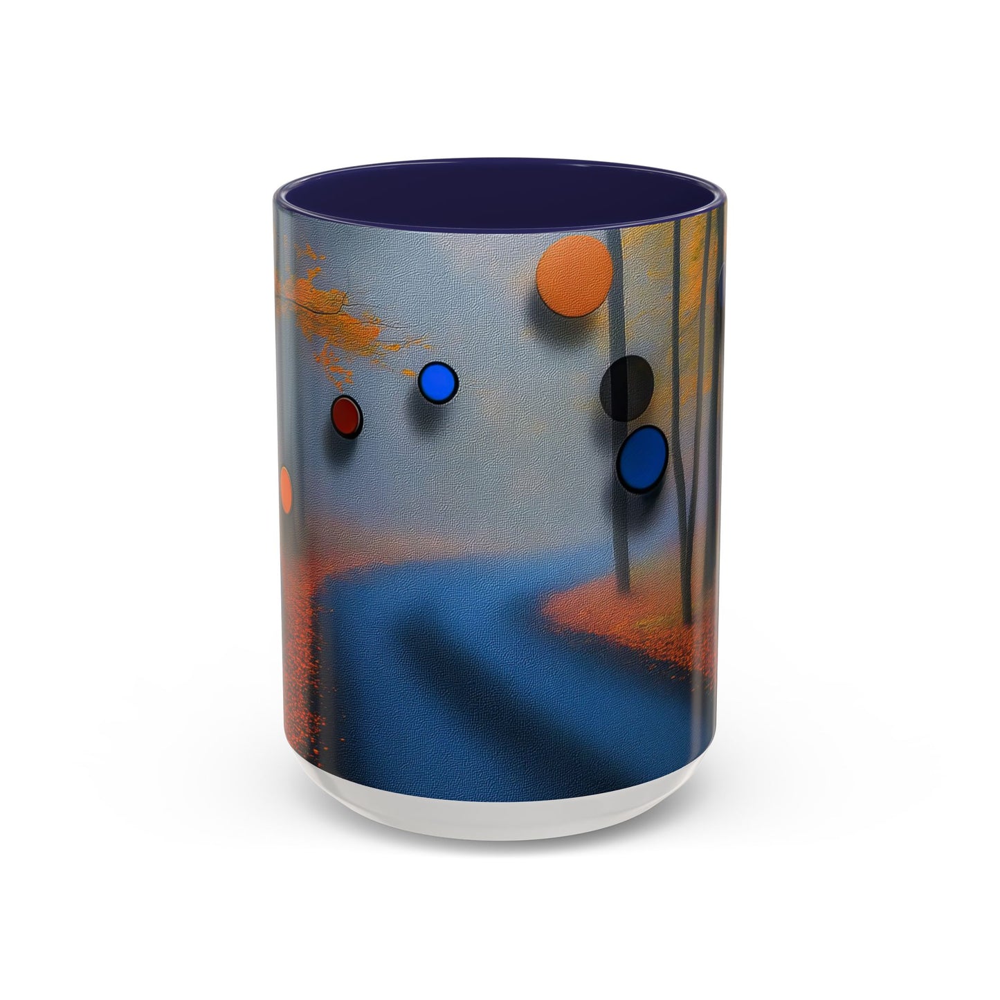 Surreal Autumn Road - Coffee Mug