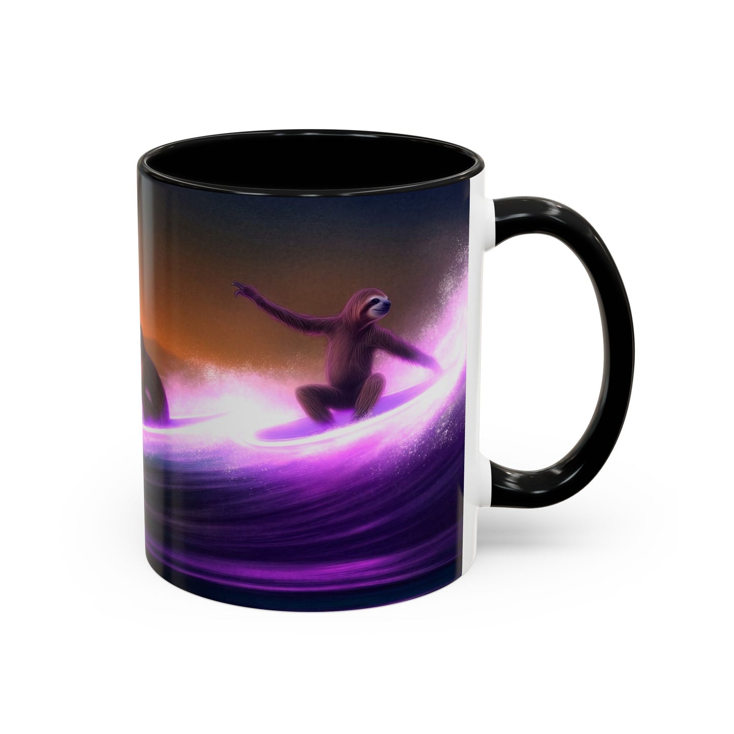 Surfing Sloths - Coffee Mug