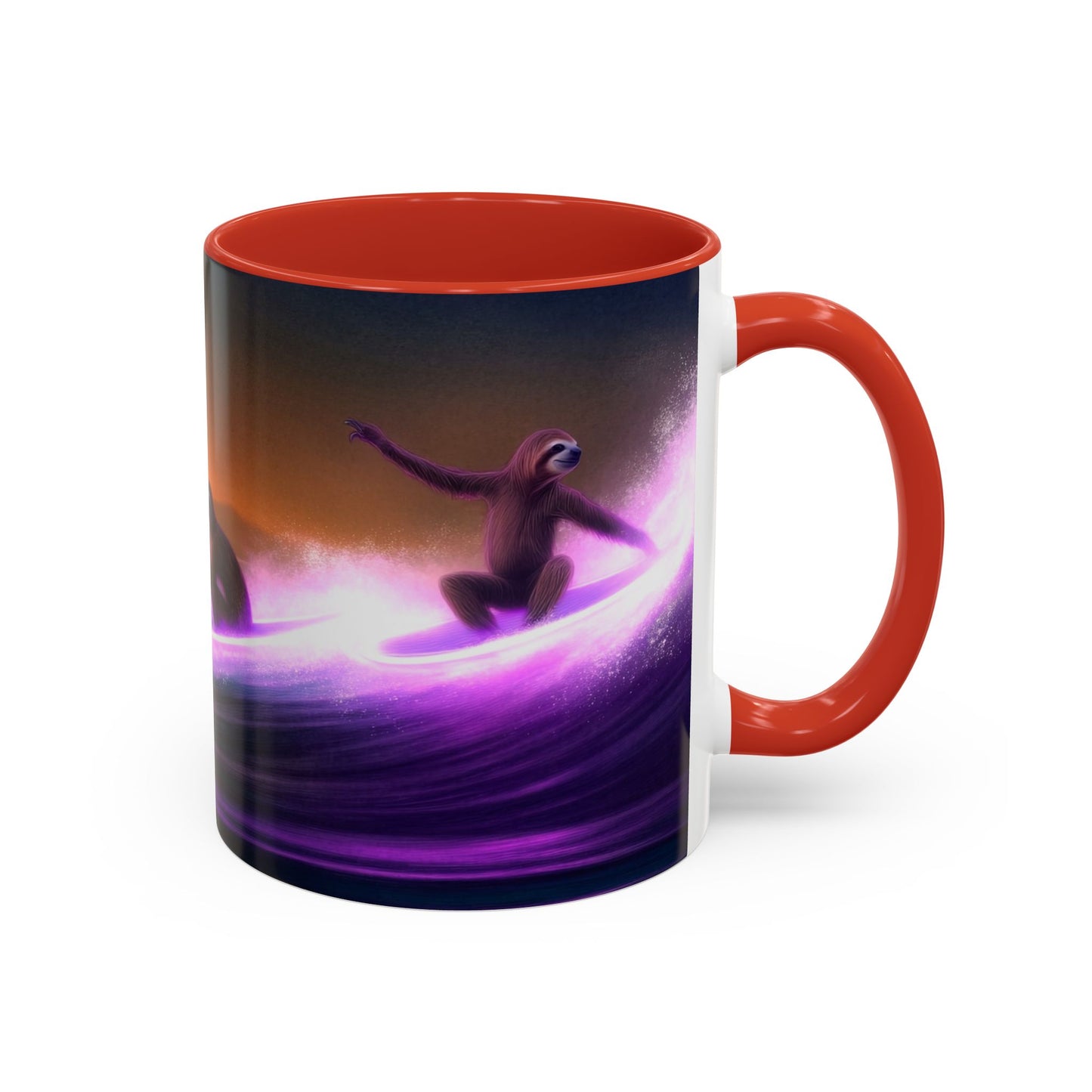 Surfing Sloths - Coffee Mug