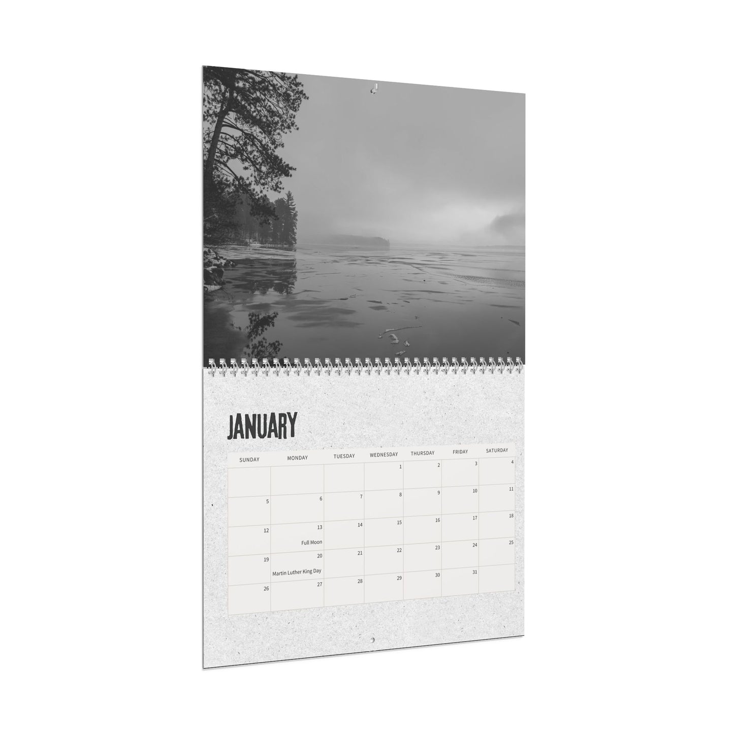 2025 Wall Calendar:  Photography - Sky, Water, Trees