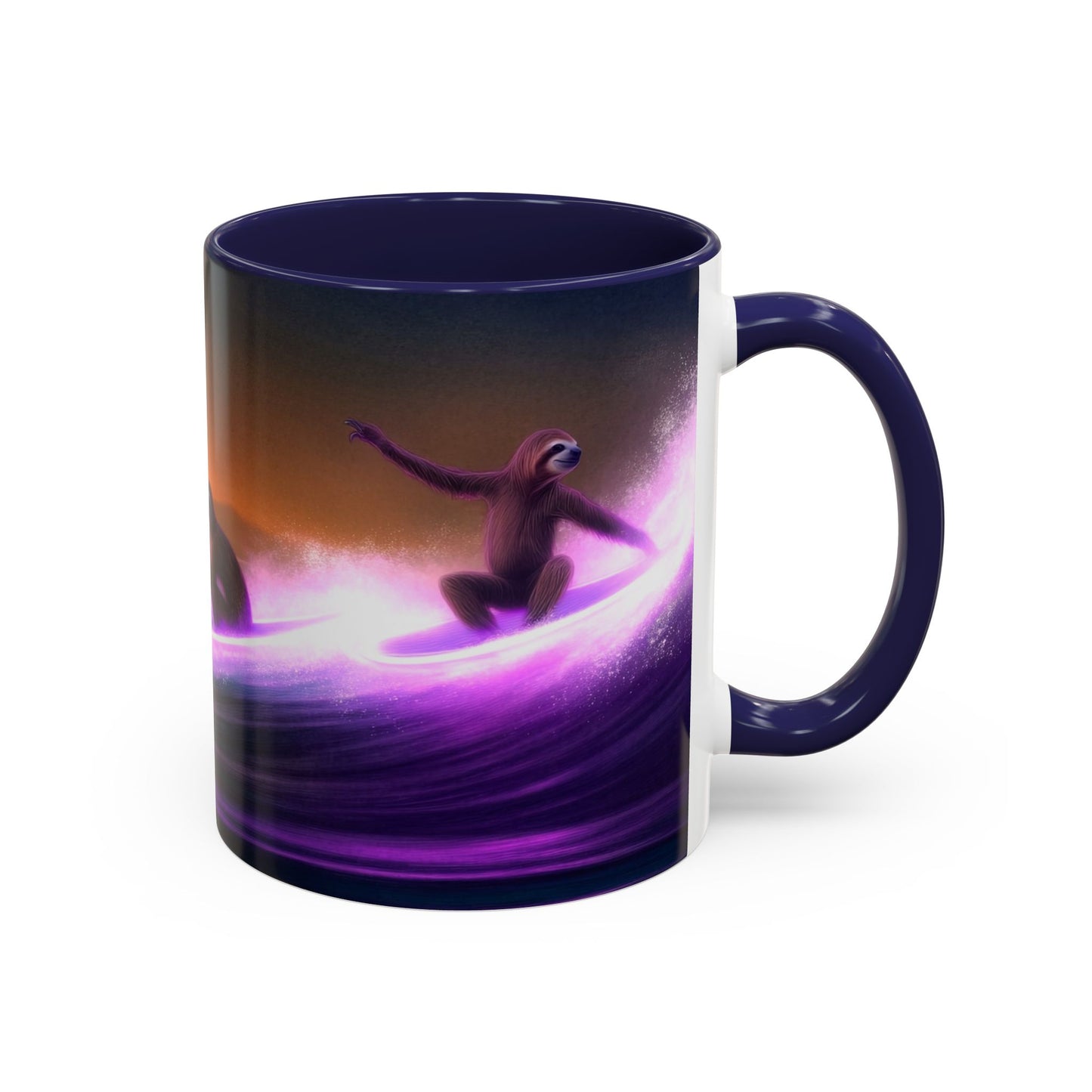 Surfing Sloths - Coffee Mug