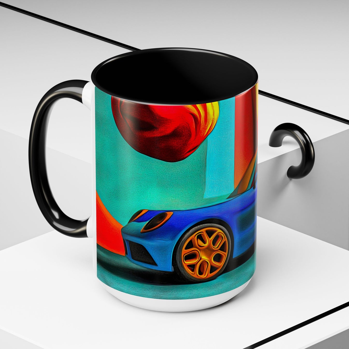 Sports Car Abstract - Coffee Mug