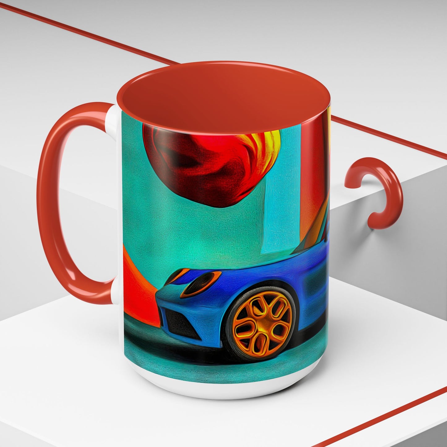 Sports Car Abstract - Coffee Mug