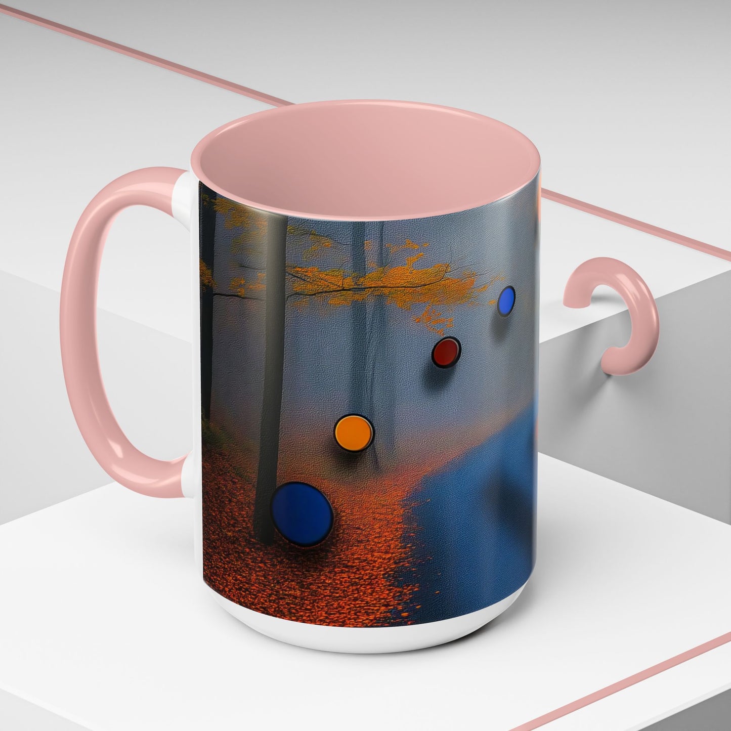 Surreal Autumn Road - Coffee Mug