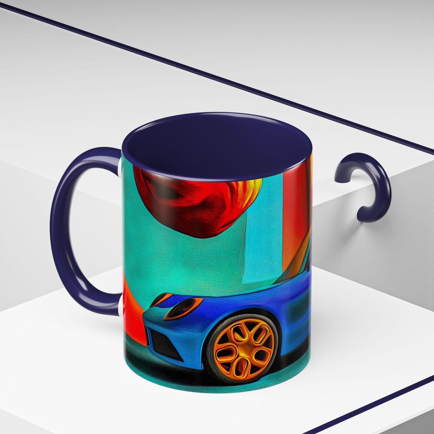 Sports Car Abstract - Coffee Mug