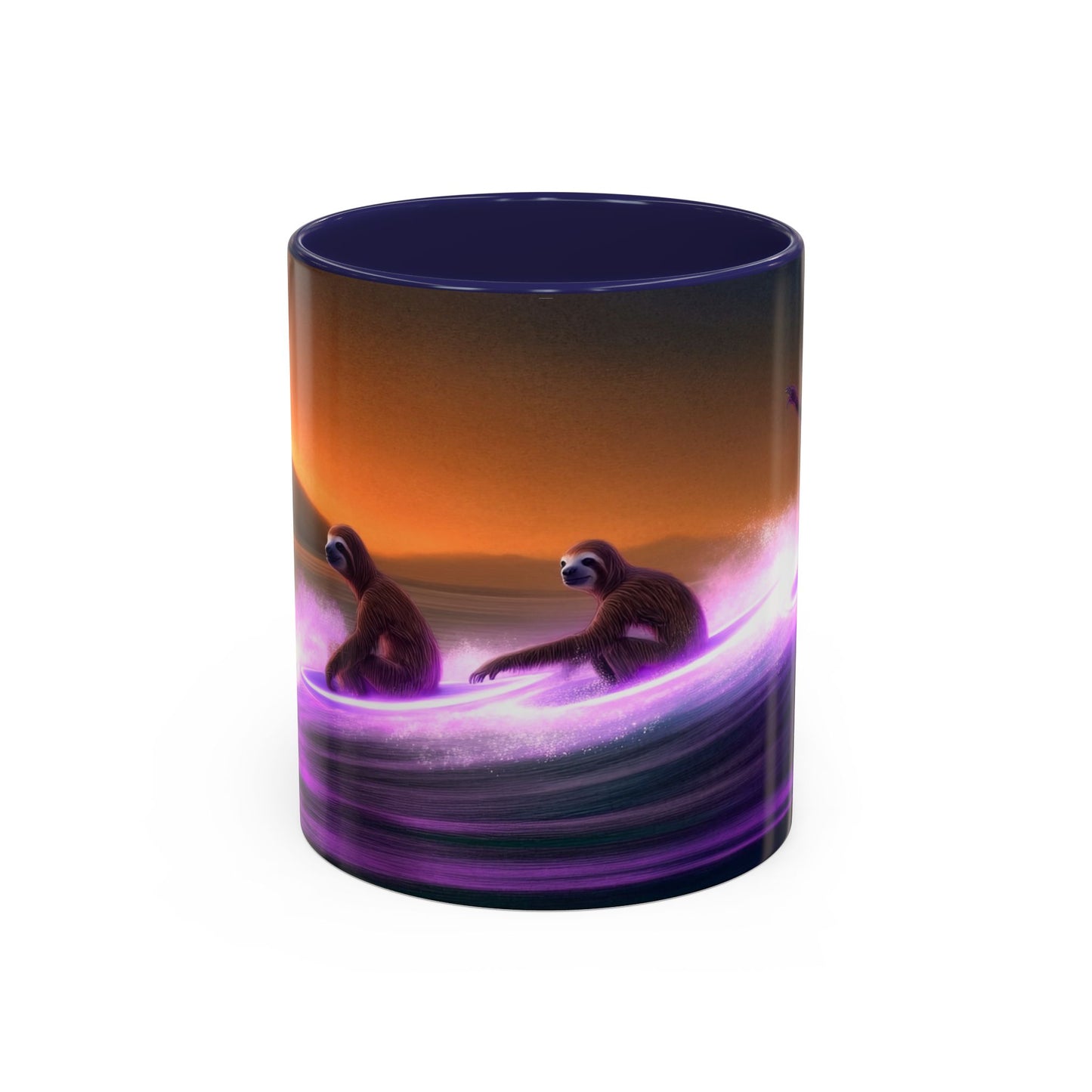 Surfing Sloths - Coffee Mug