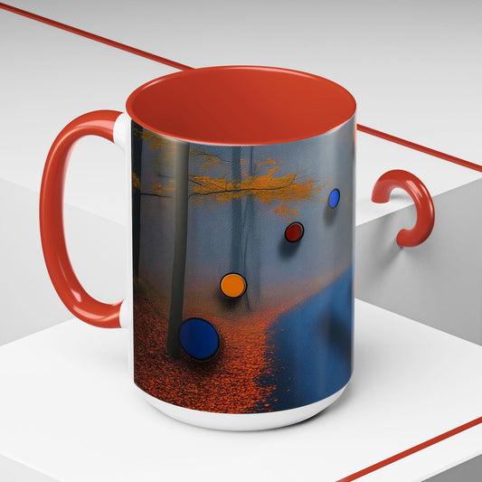 Surreal Autumn Road - Coffee Mug