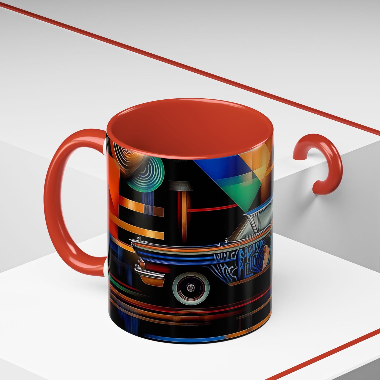 Classic Car Abstract - Coffee Mug