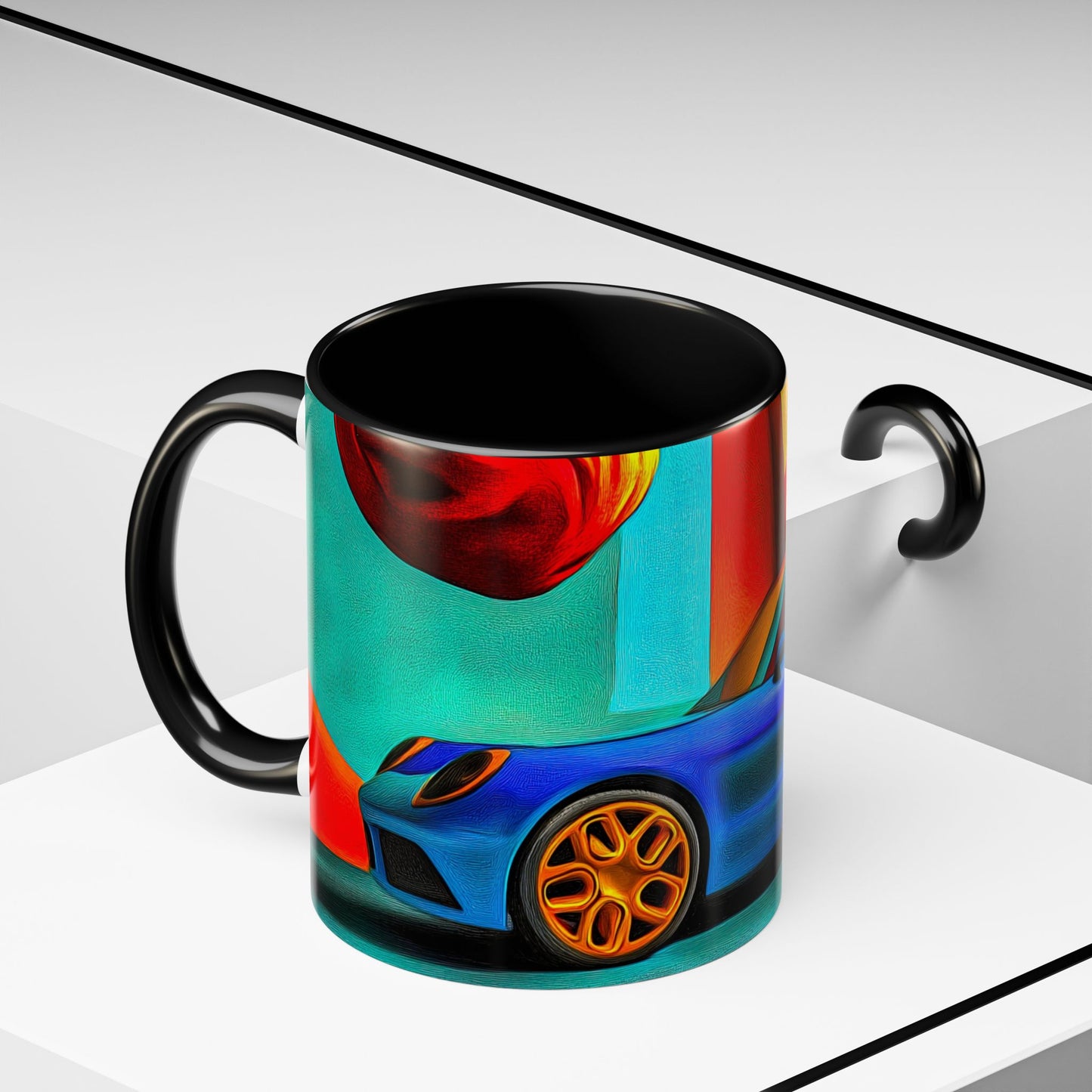 Sports Car Abstract - Coffee Mug