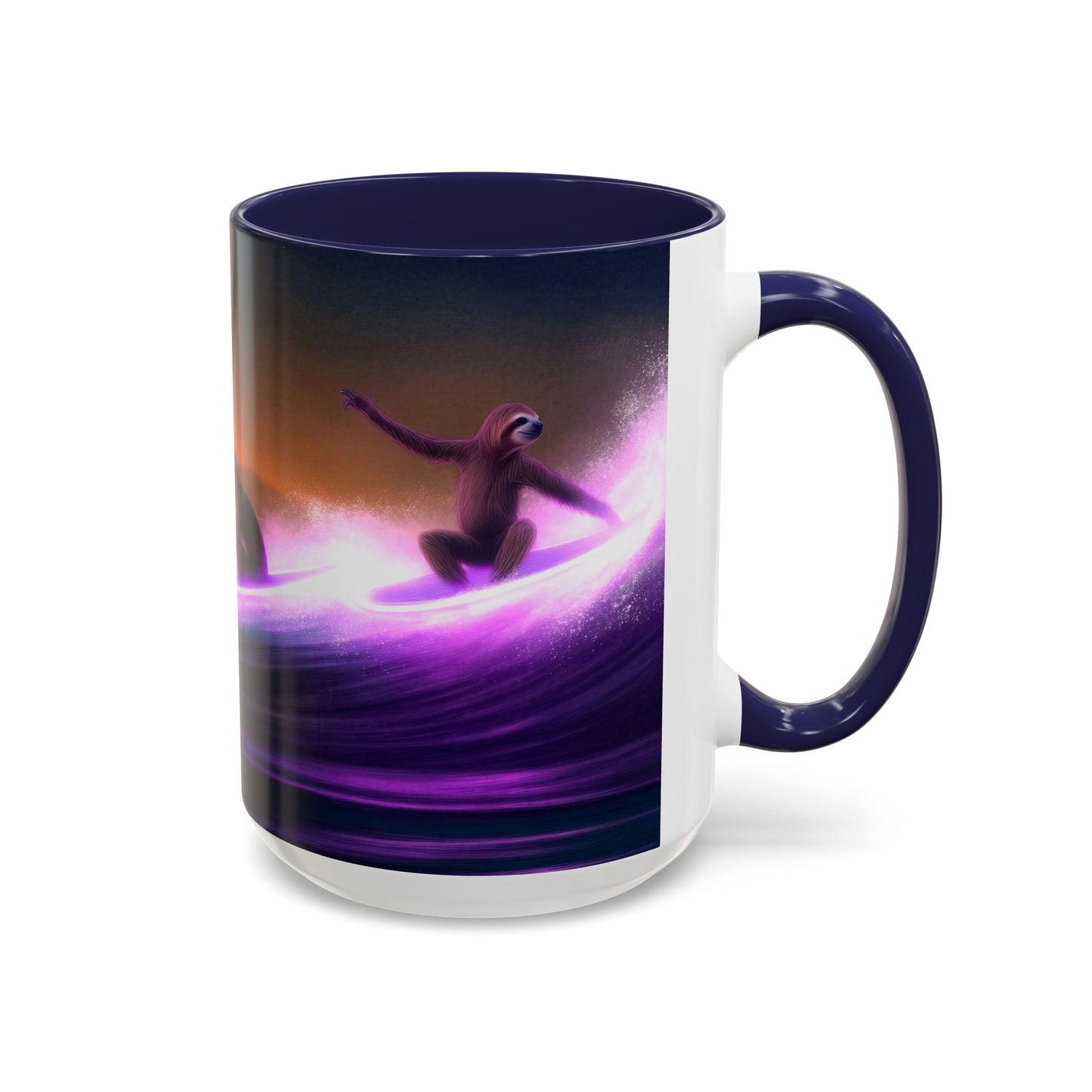 Surfing Sloths - Coffee Mug