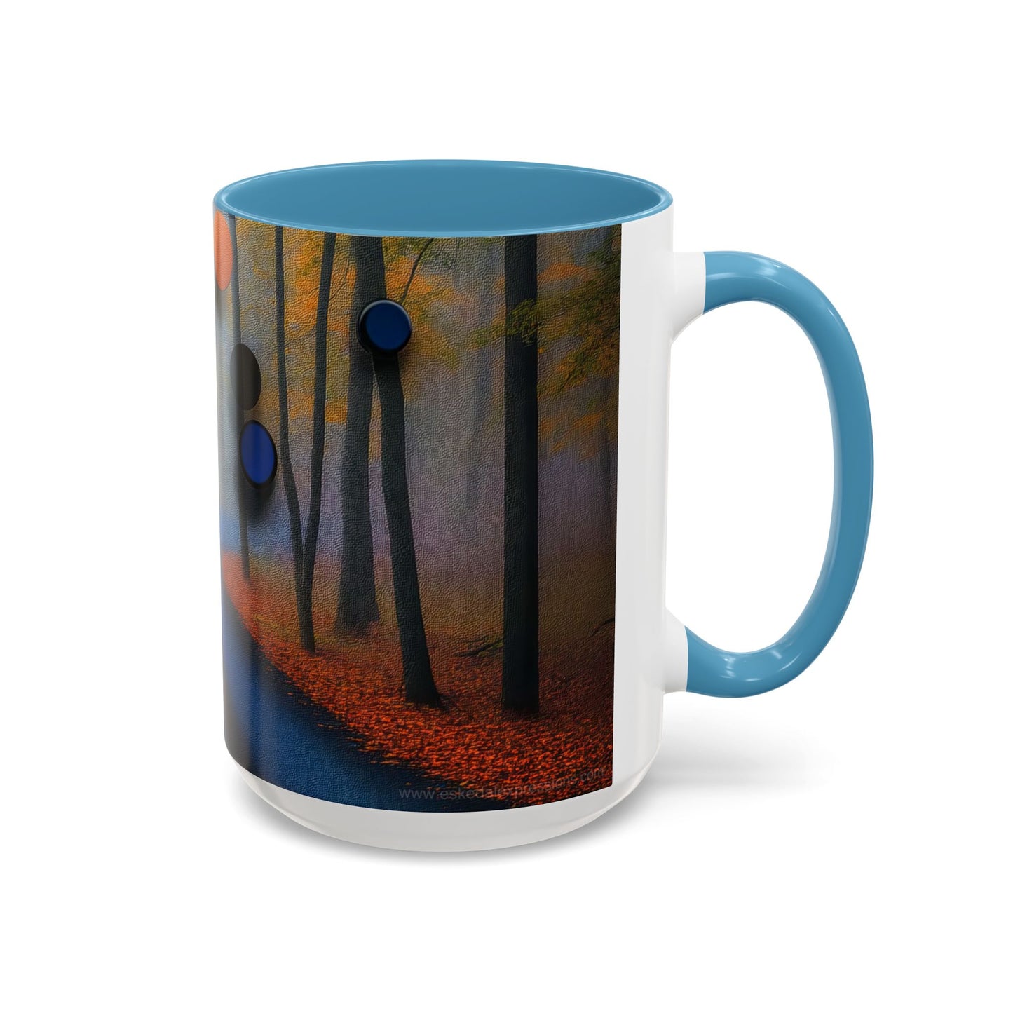 Surreal Autumn Road - Coffee Mug