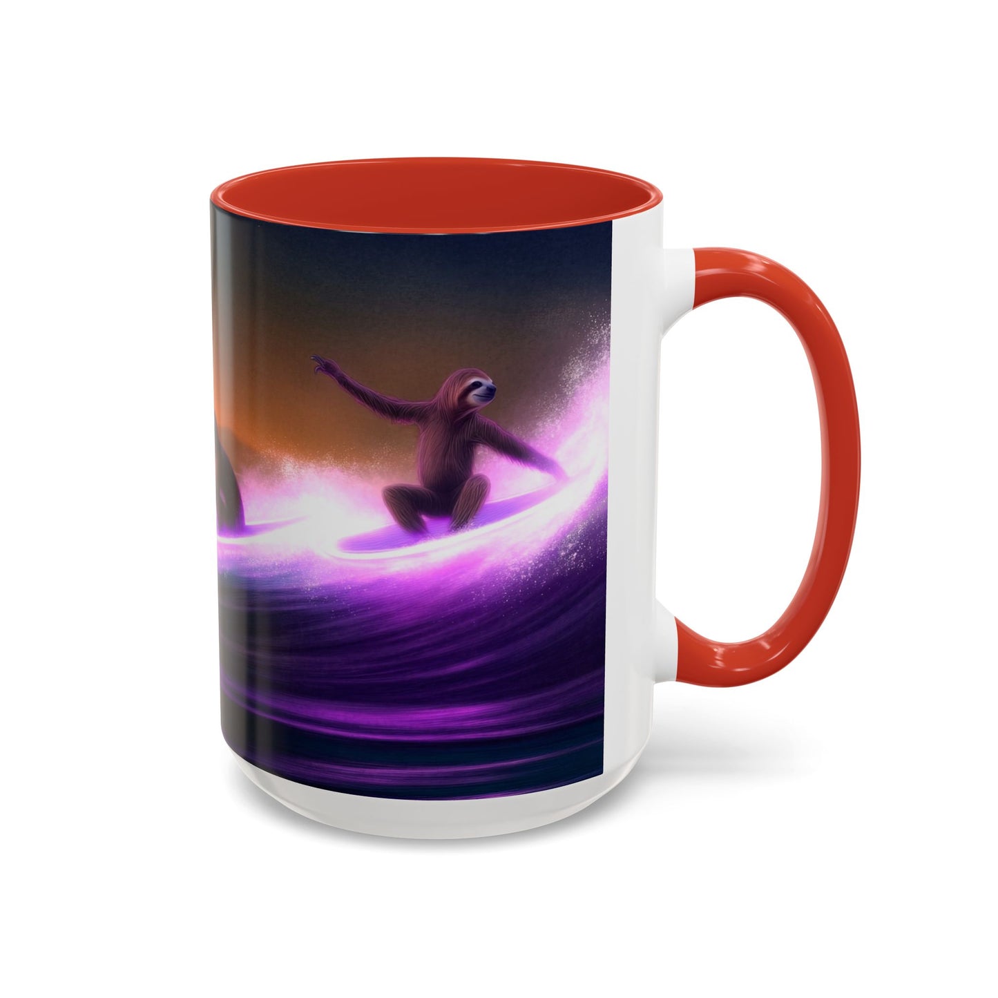 Surfing Sloths - Coffee Mug