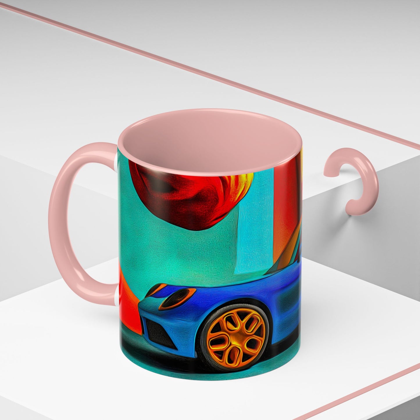 Sports Car Abstract - Coffee Mug