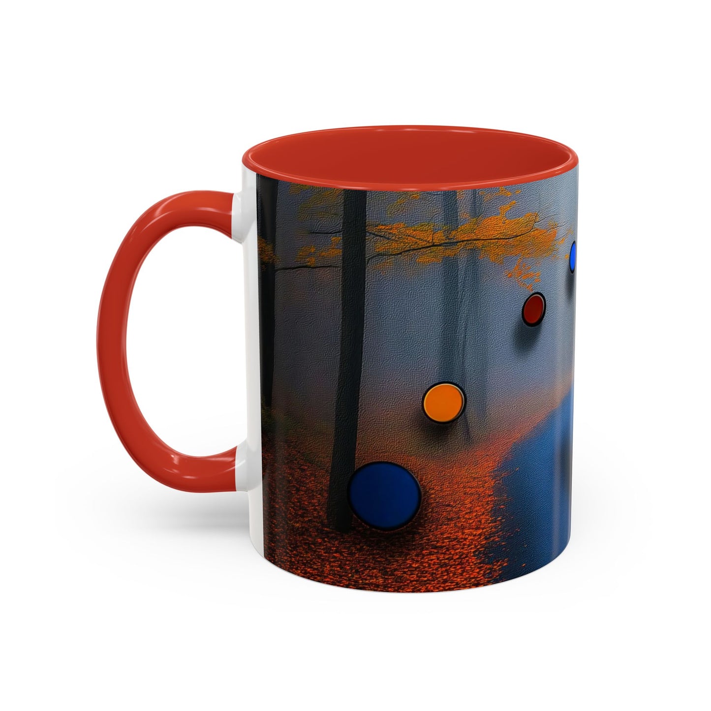 Surreal Autumn Road - Coffee Mug