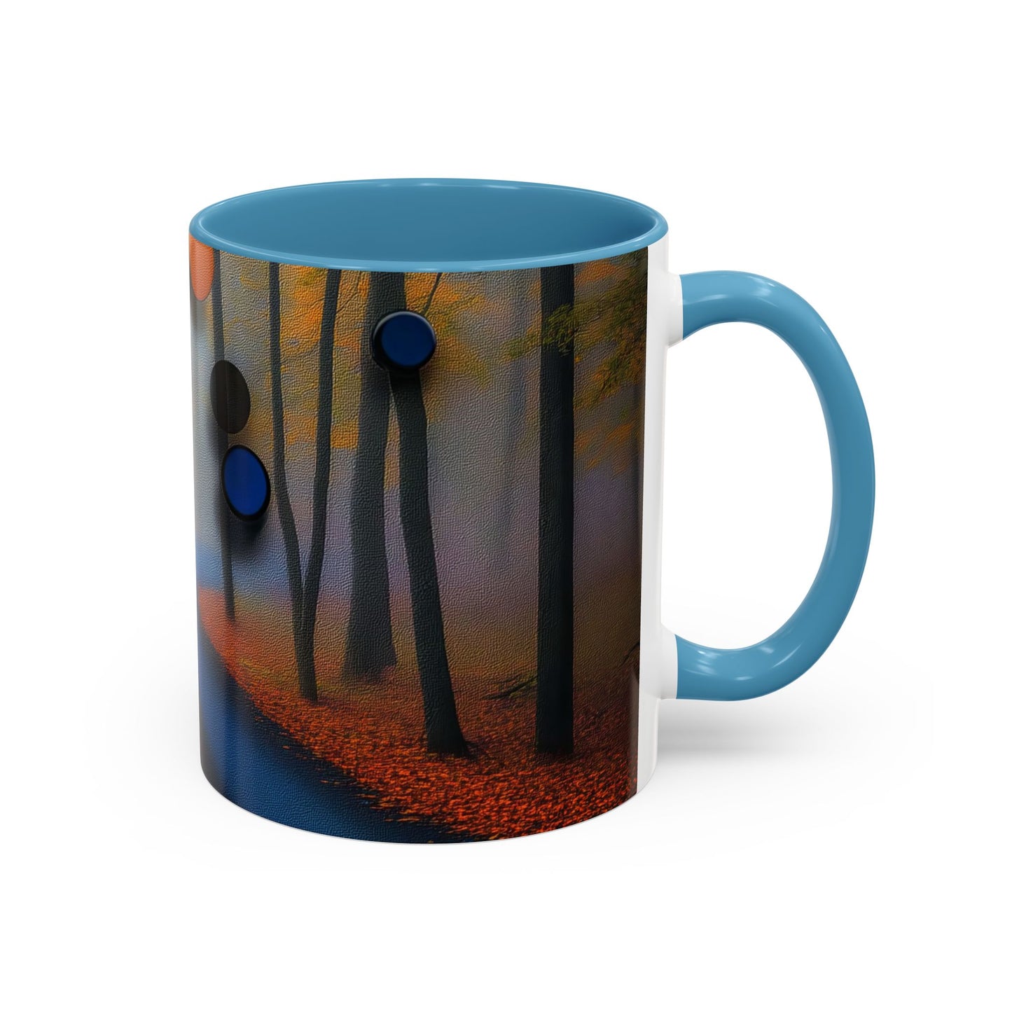 Surreal Autumn Road - Coffee Mug