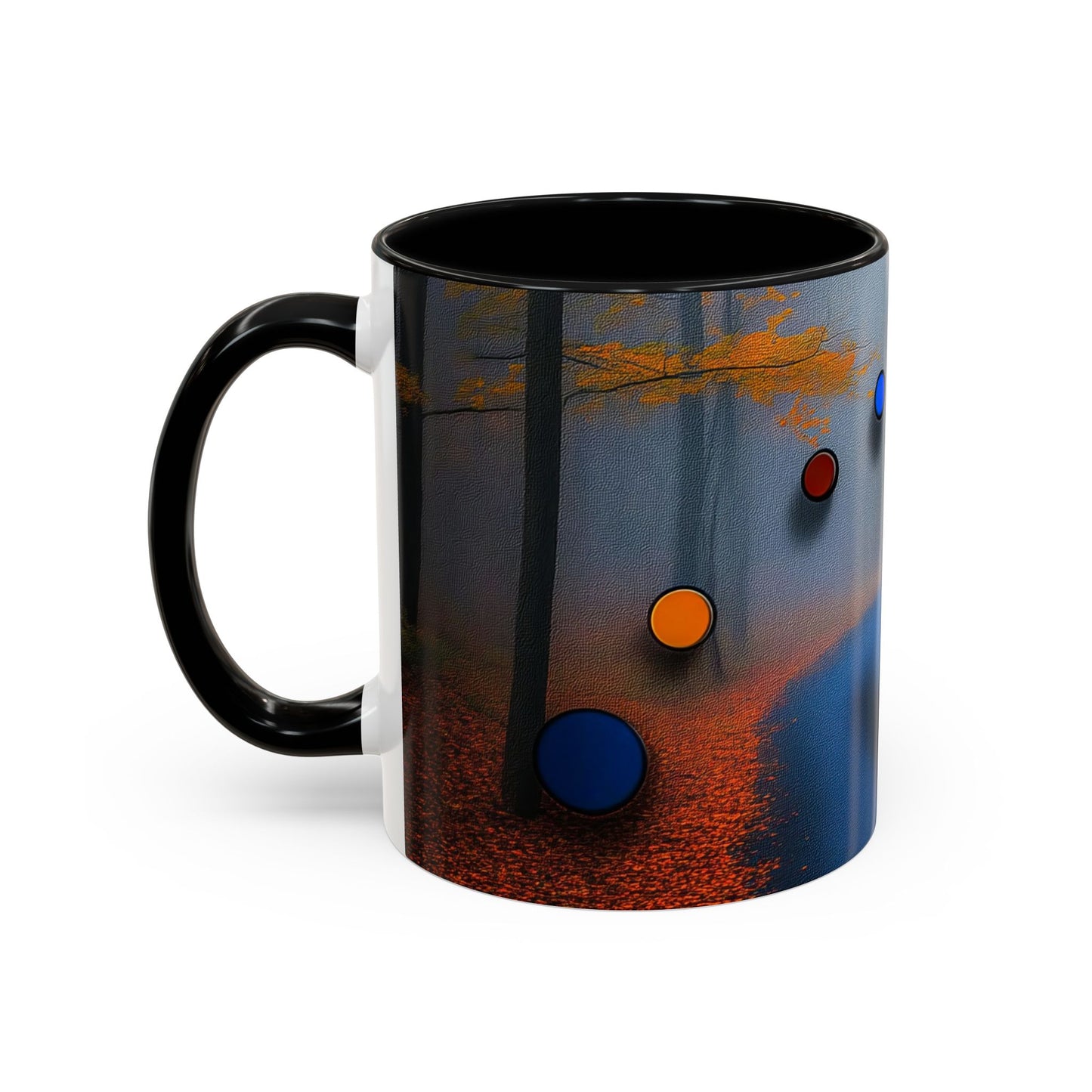 Surreal Autumn Road - Coffee Mug