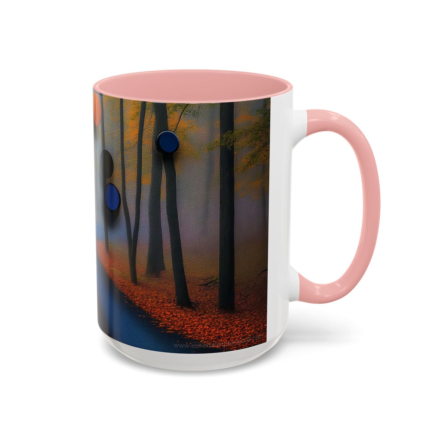 Surreal Autumn Road - Coffee Mug