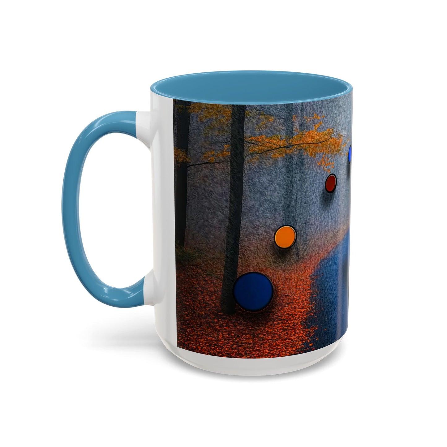 Surreal Autumn Road - Coffee Mug