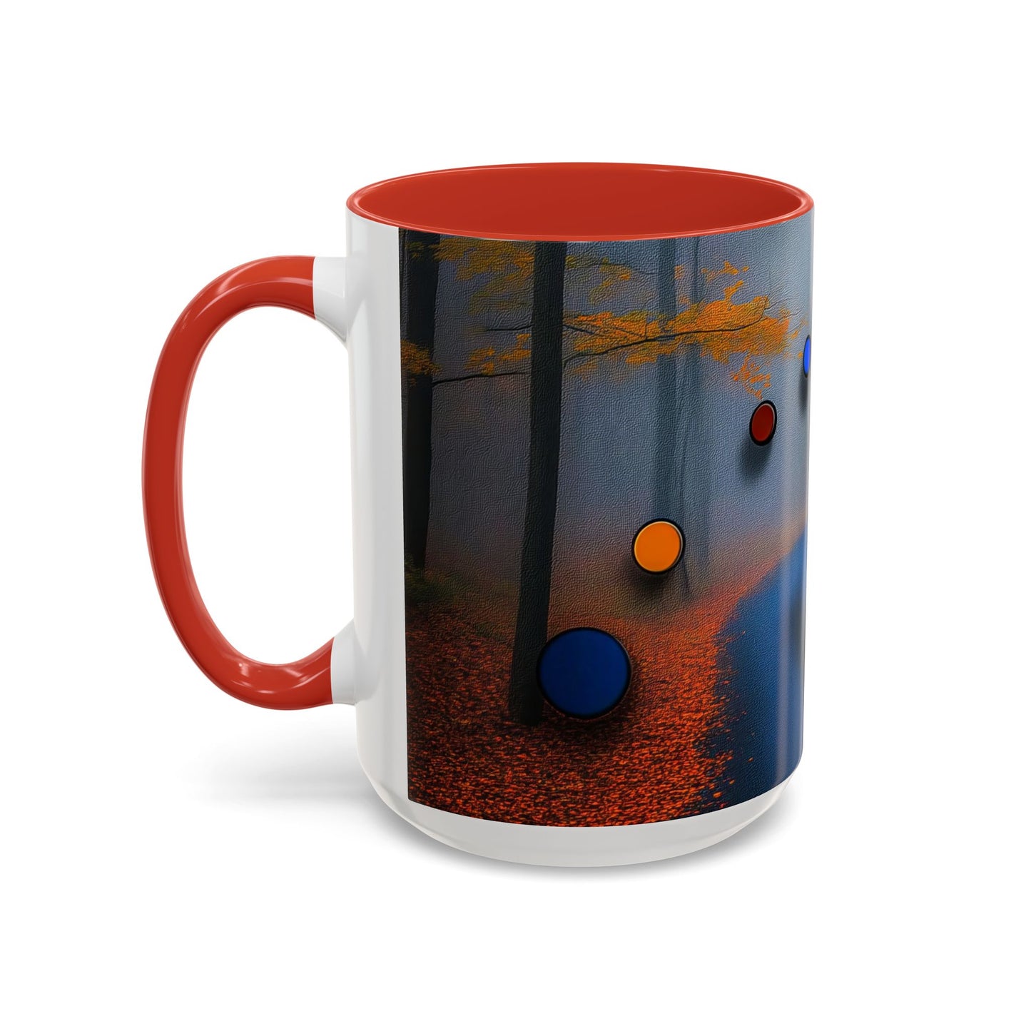 Surreal Autumn Road - Coffee Mug