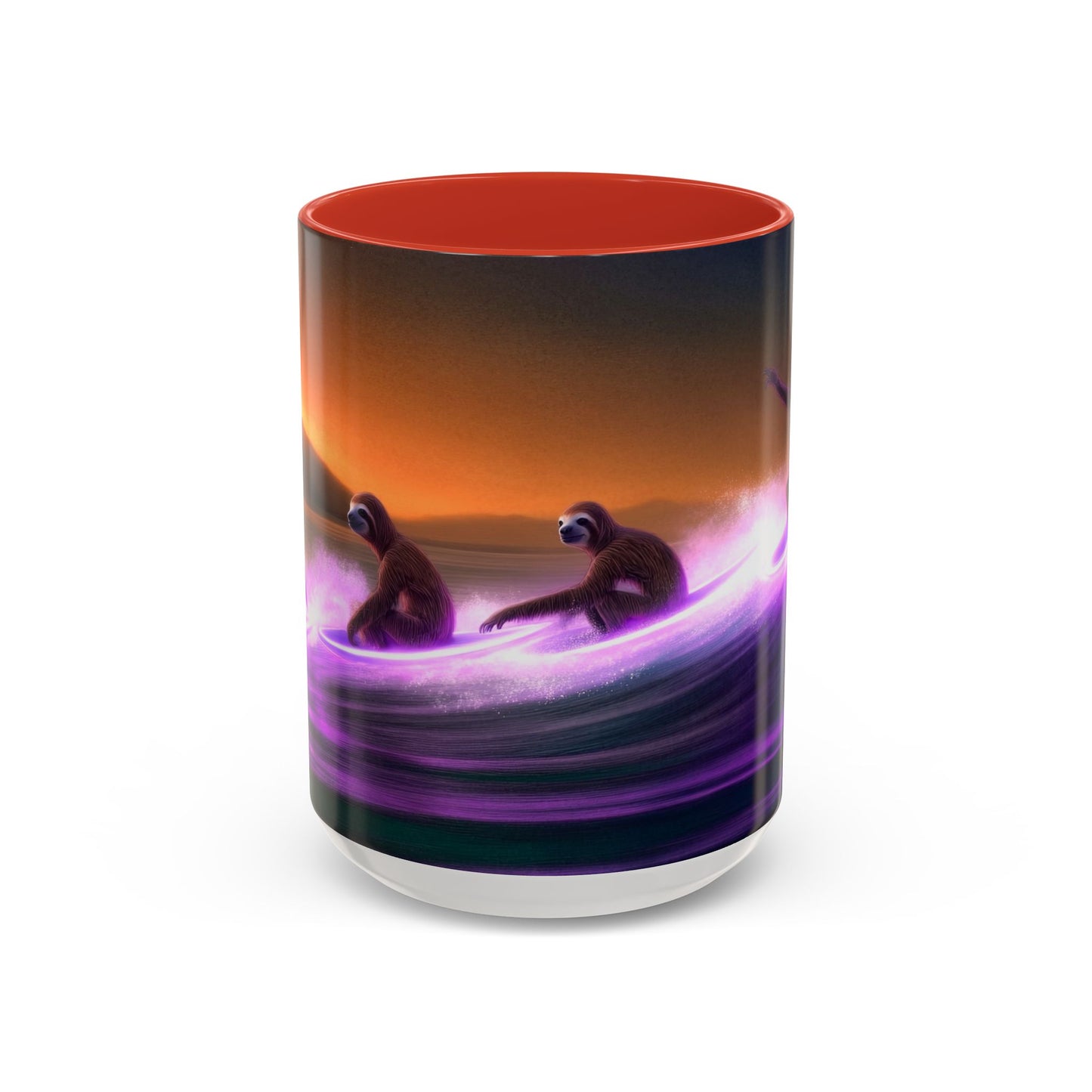 Surfing Sloths - Coffee Mug