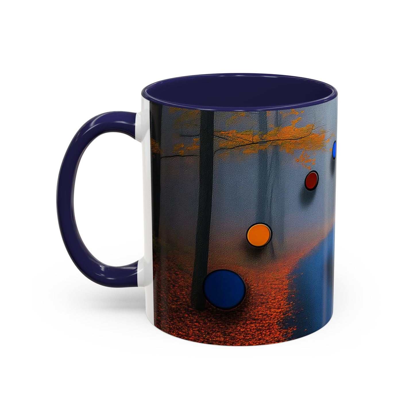 Surreal Autumn Road - Coffee Mug