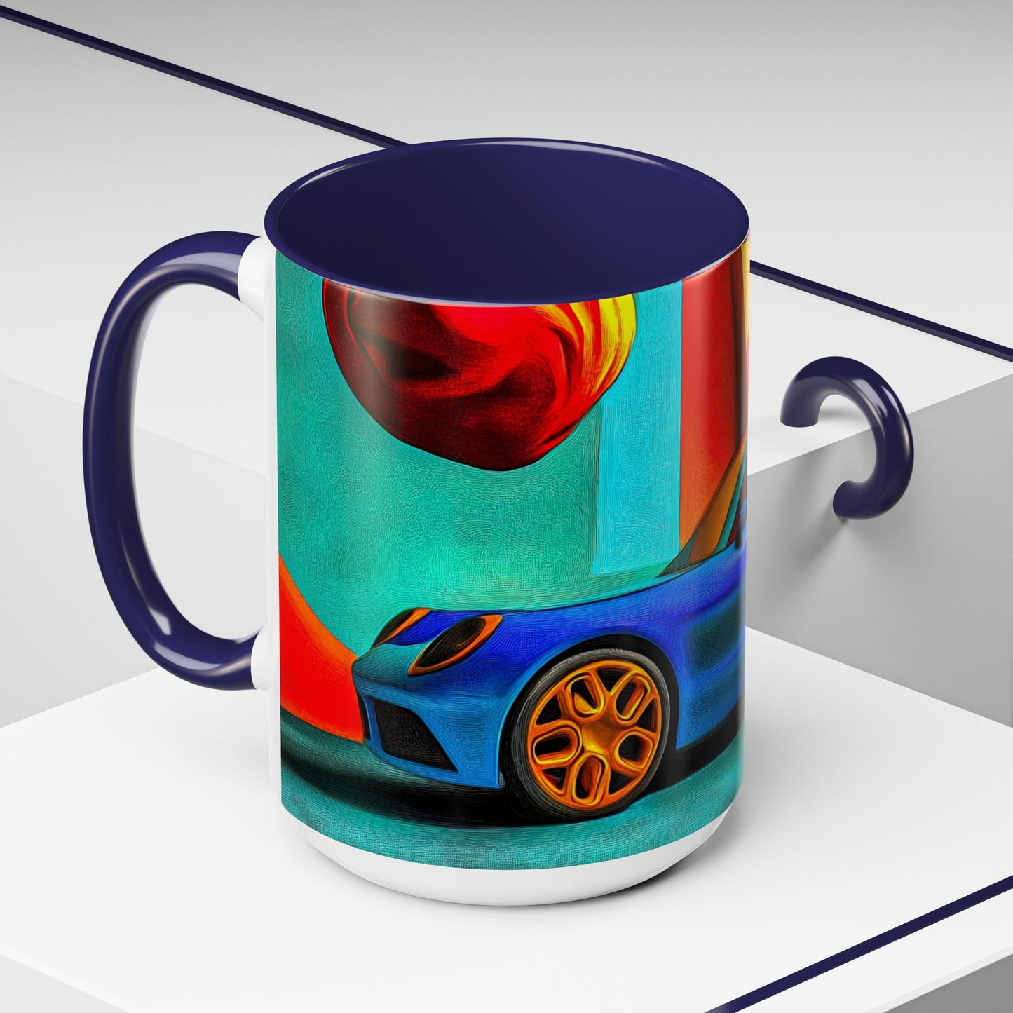 Sports Car Abstract - Coffee Mug