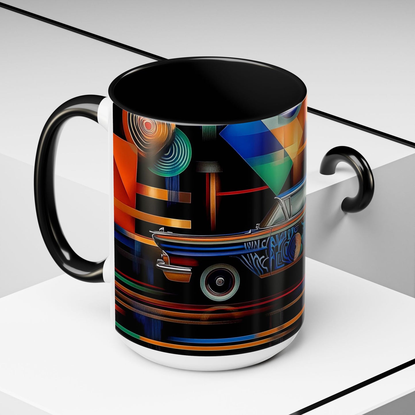 Classic Car Abstract - Coffee Mug