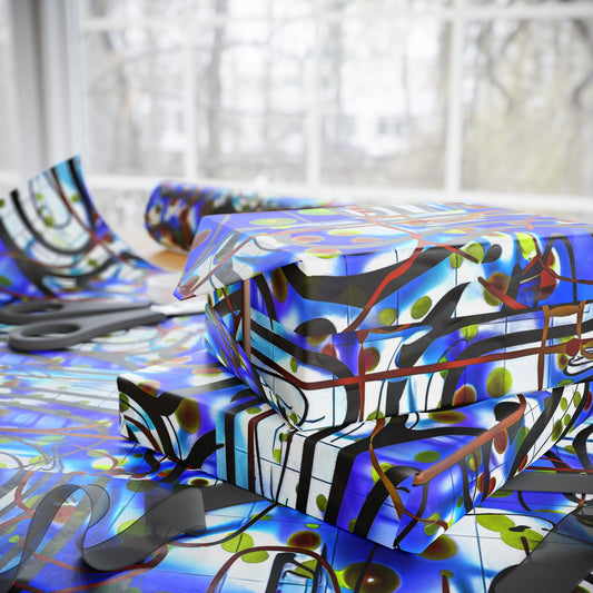 Atom Tracks - Wrapping Paper