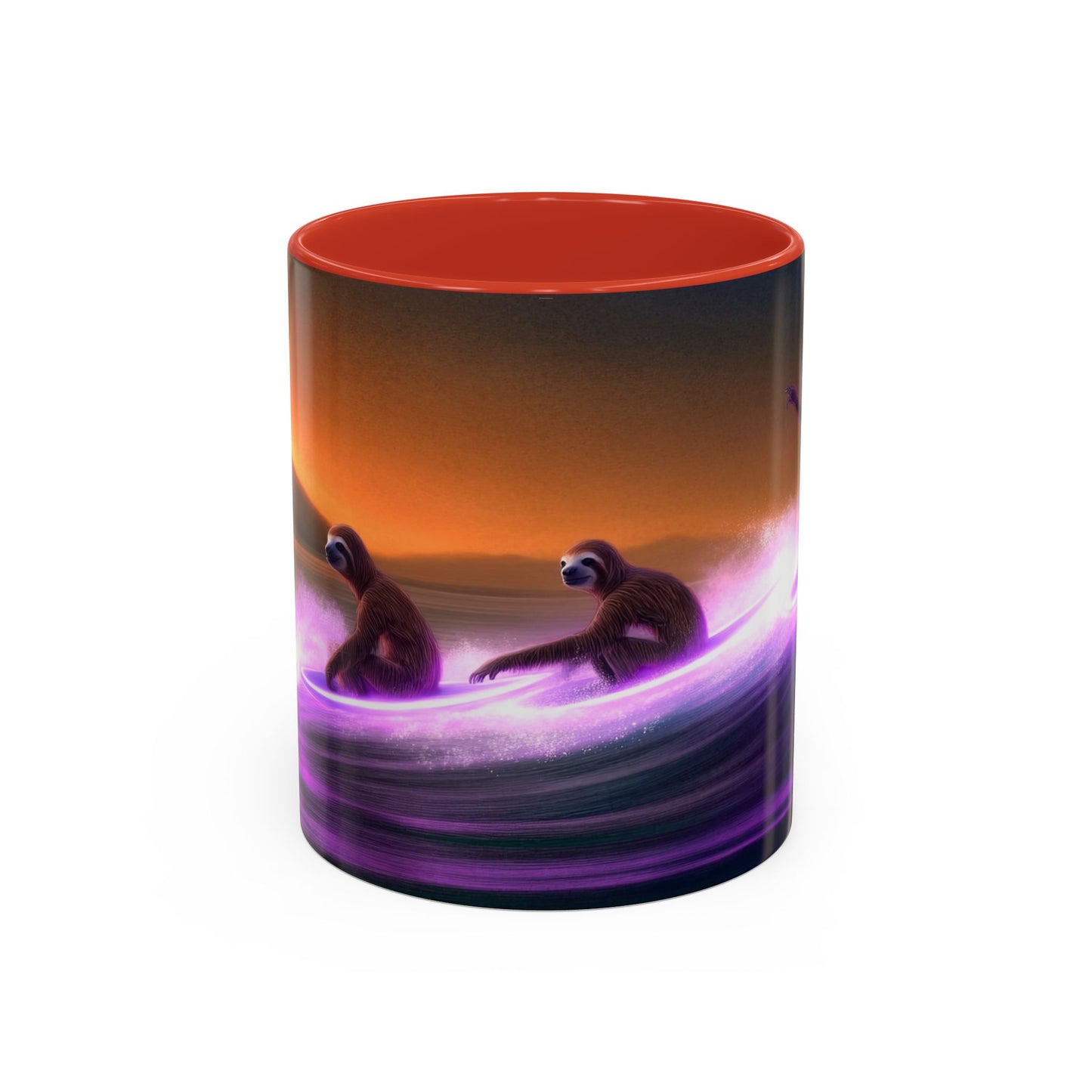 Surfing Sloths - Coffee Mug