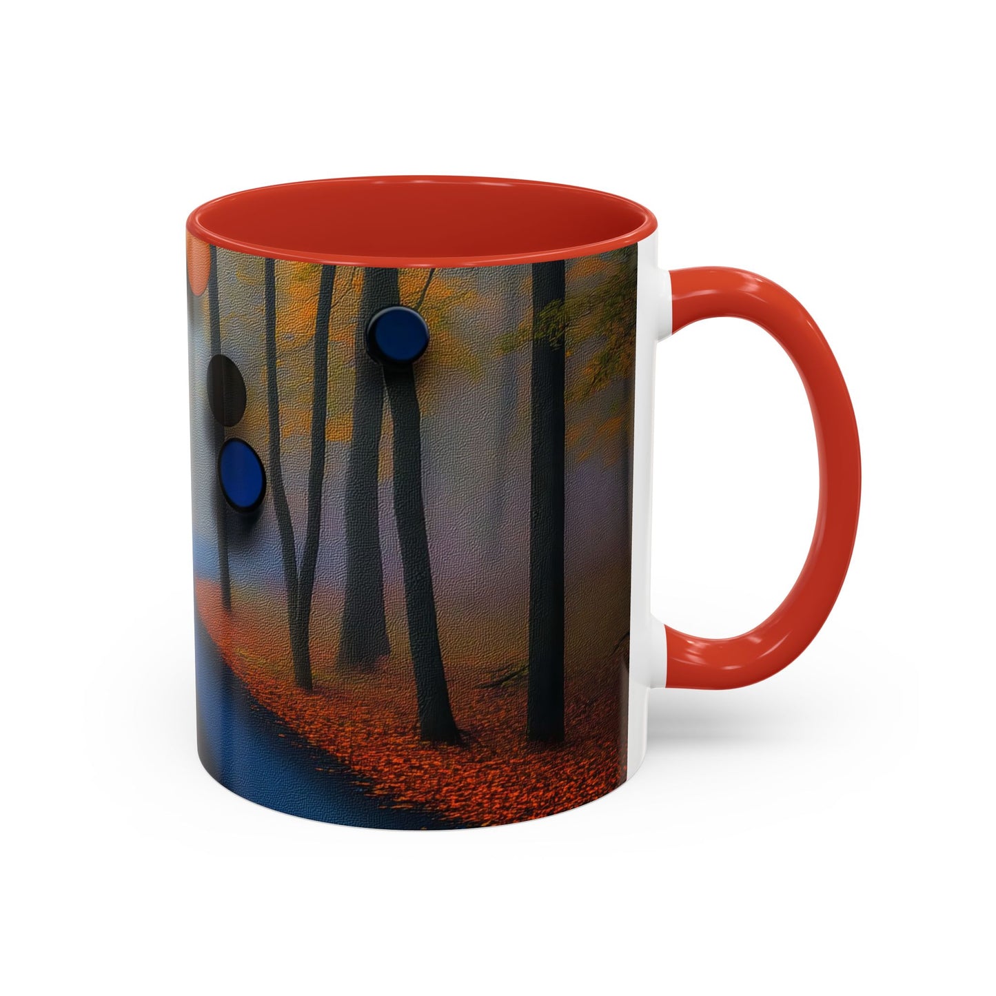 Surreal Autumn Road - Coffee Mug