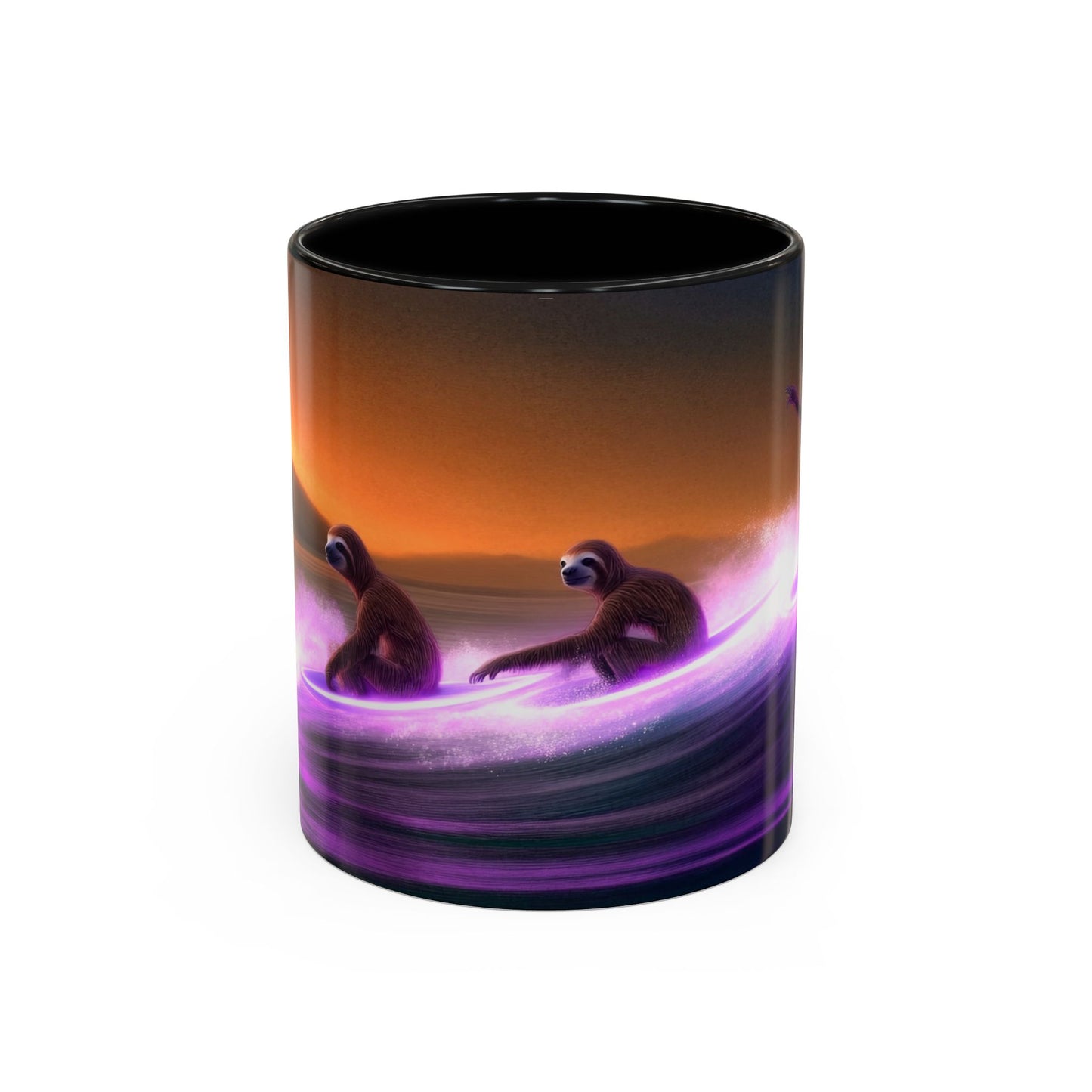 Surfing Sloths - Coffee Mug