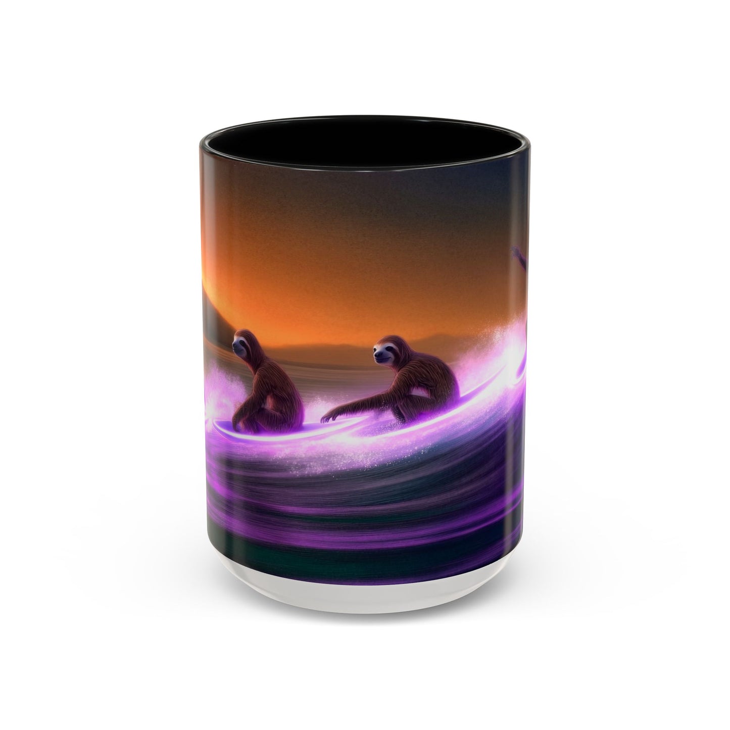 Surfing Sloths - Coffee Mug