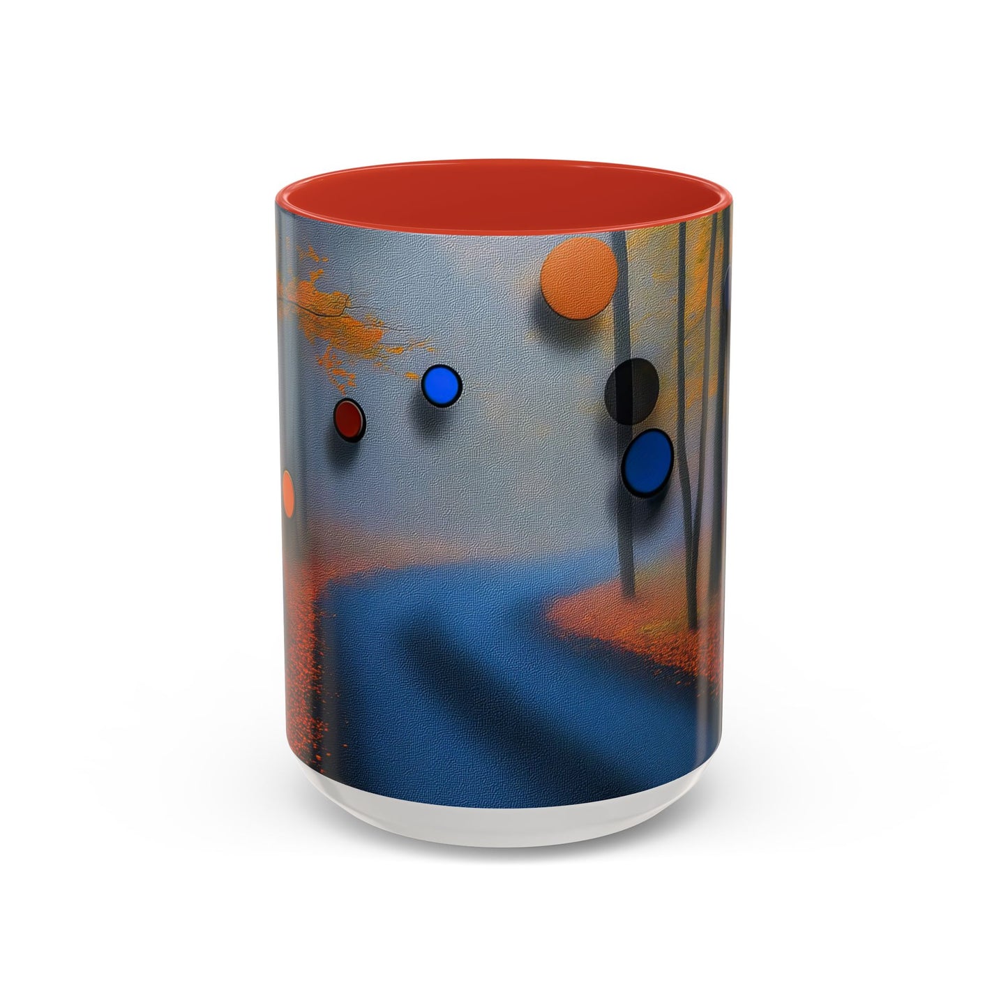 Surreal Autumn Road - Coffee Mug