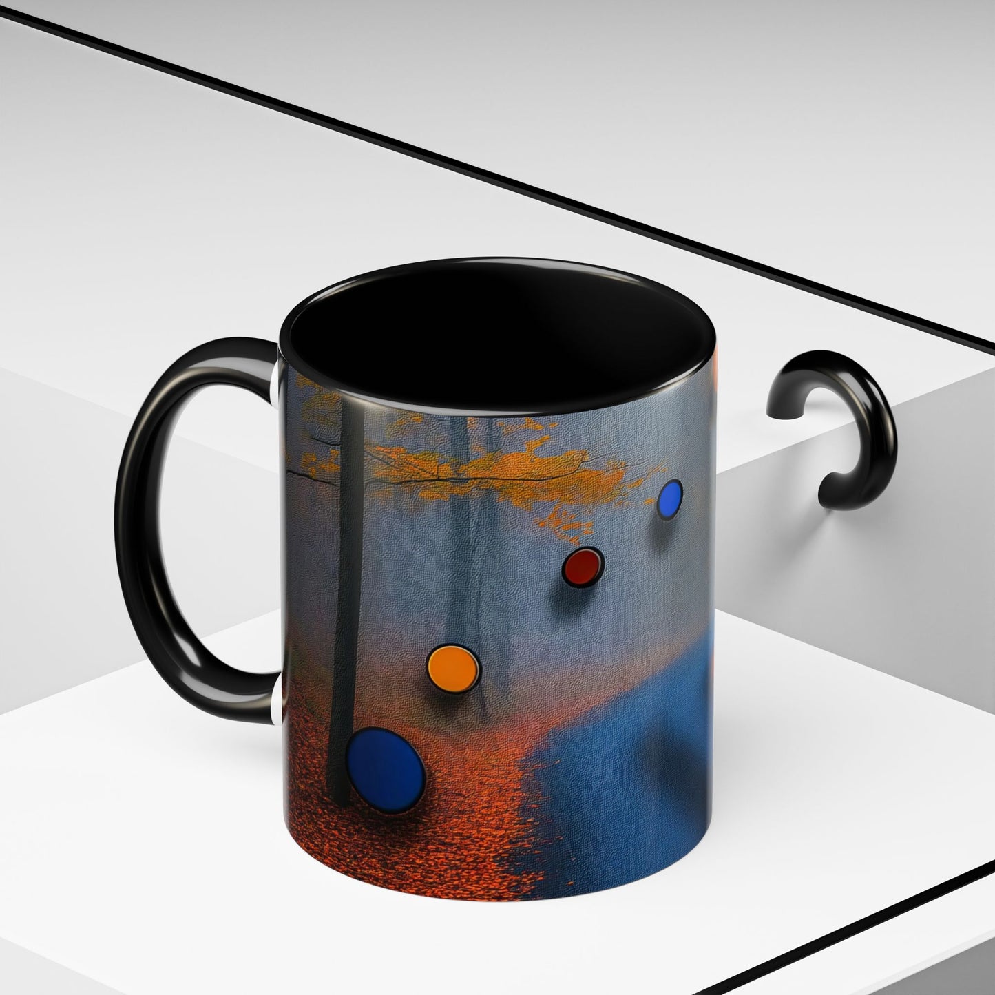 Surreal Autumn Road - Coffee Mug