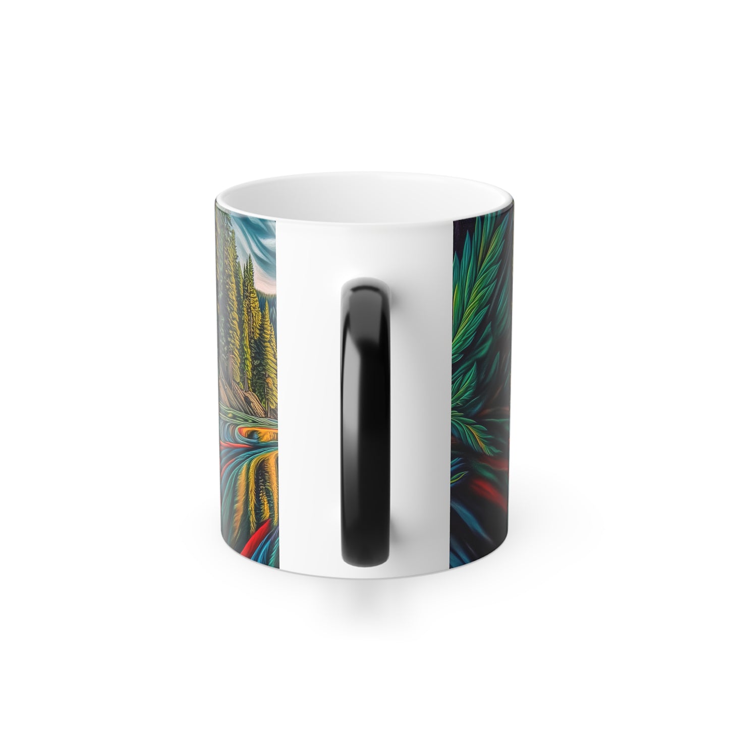 Trippy Color changing mug - reveals design when warm