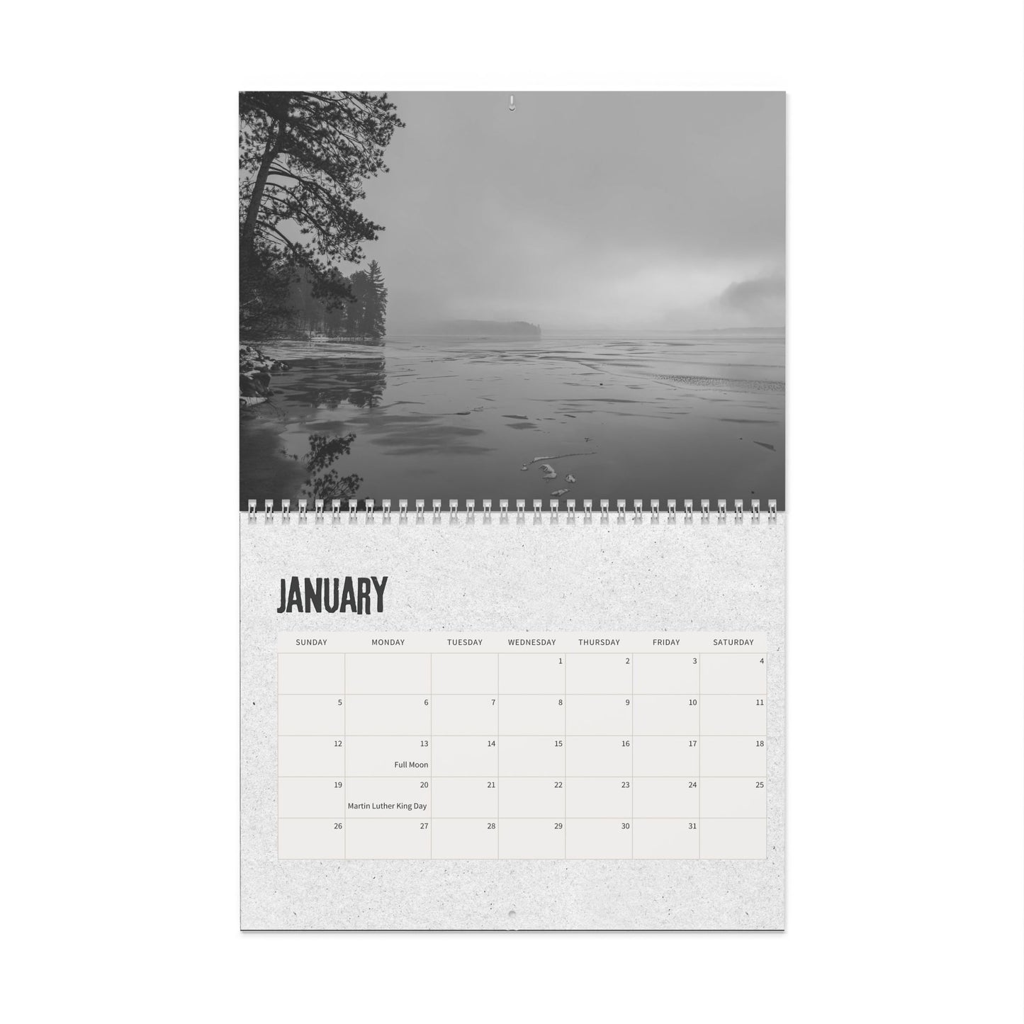 2025 Wall Calendar:  Photography - Sky, Water, Trees