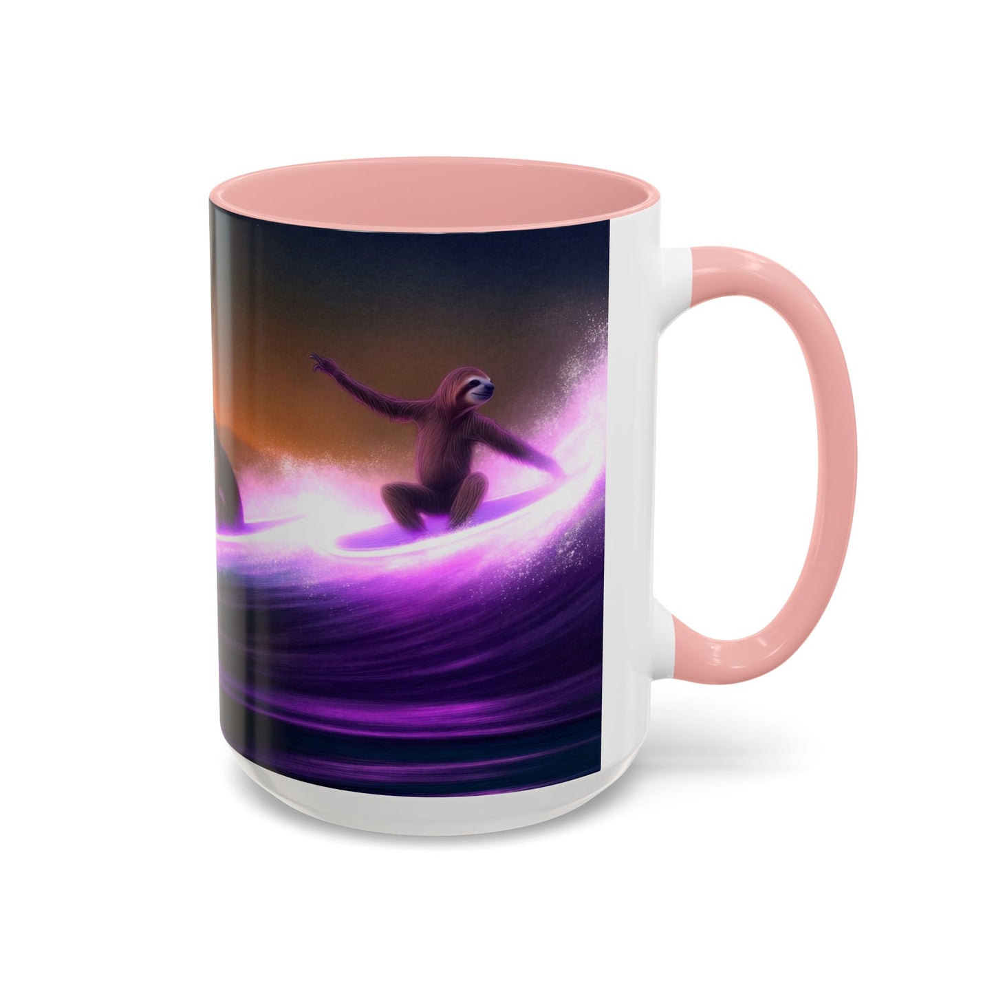 Surfing Sloths - Coffee Mug