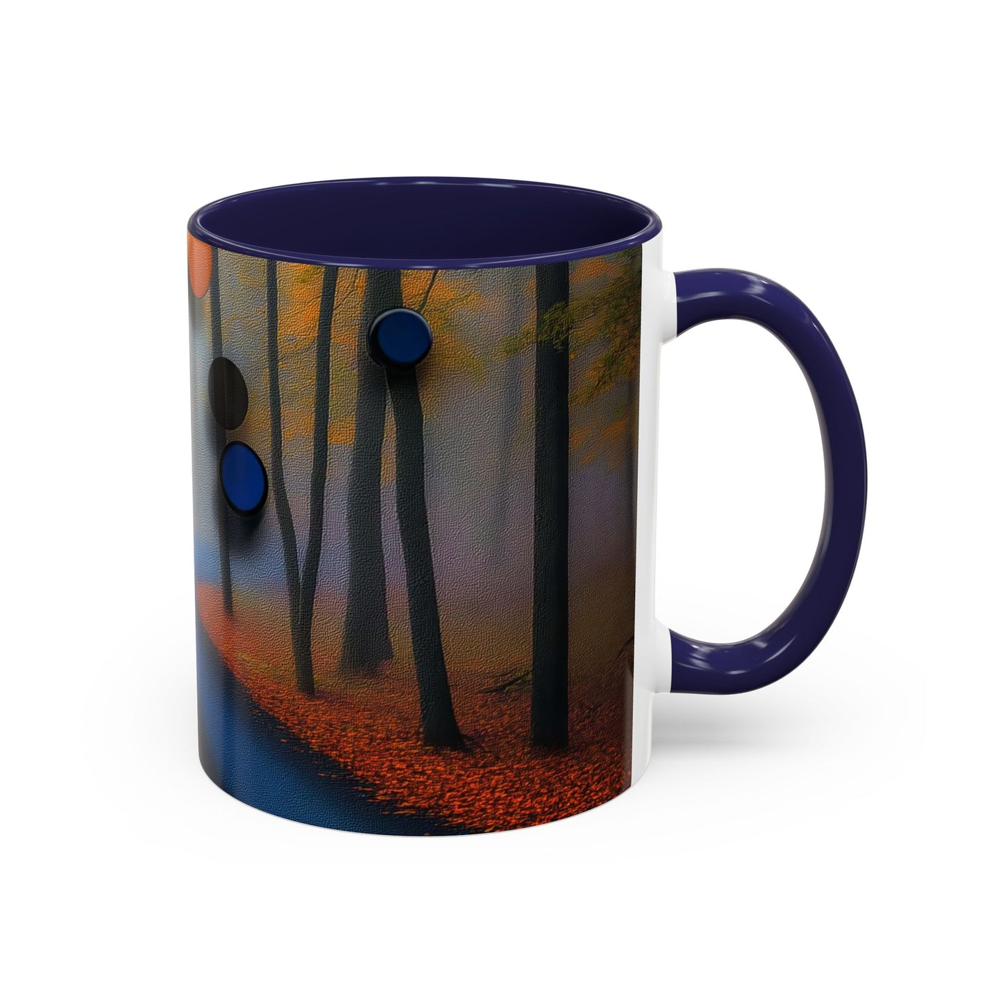 Surreal Autumn Road - Coffee Mug