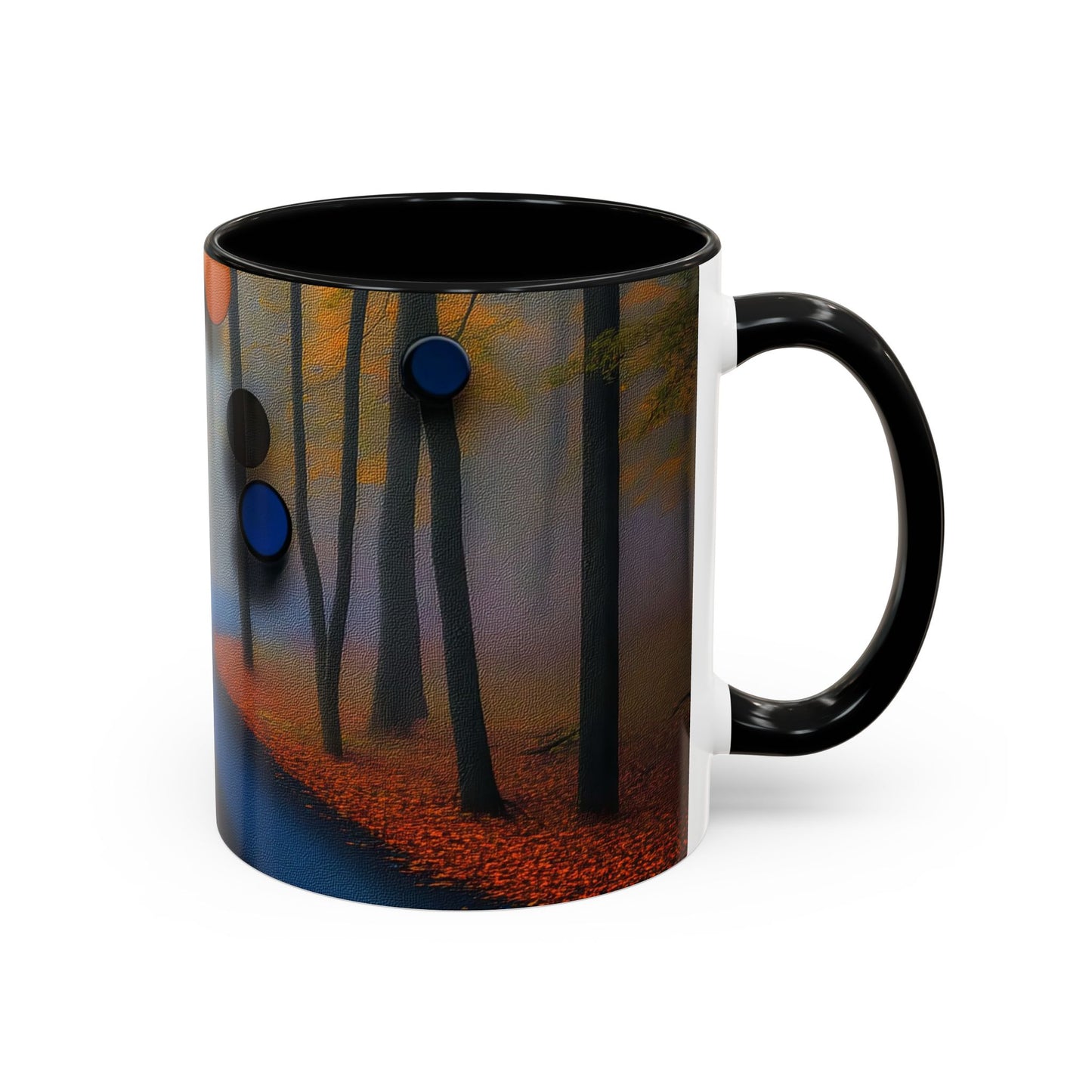 Surreal Autumn Road - Coffee Mug