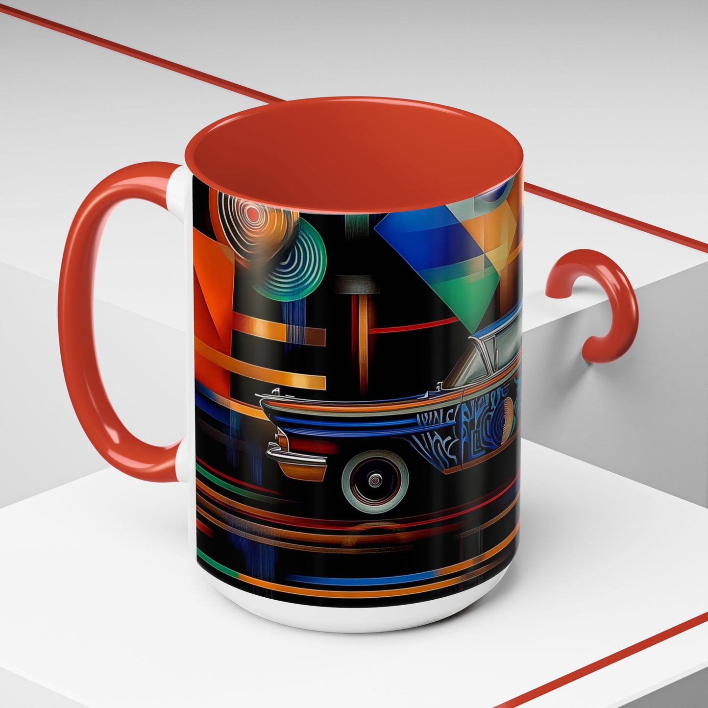 Classic Car Abstract - Coffee Mug