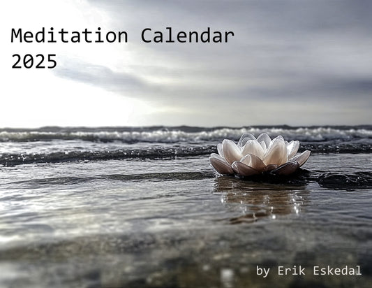 2025 Wall Calendar:  Meditation